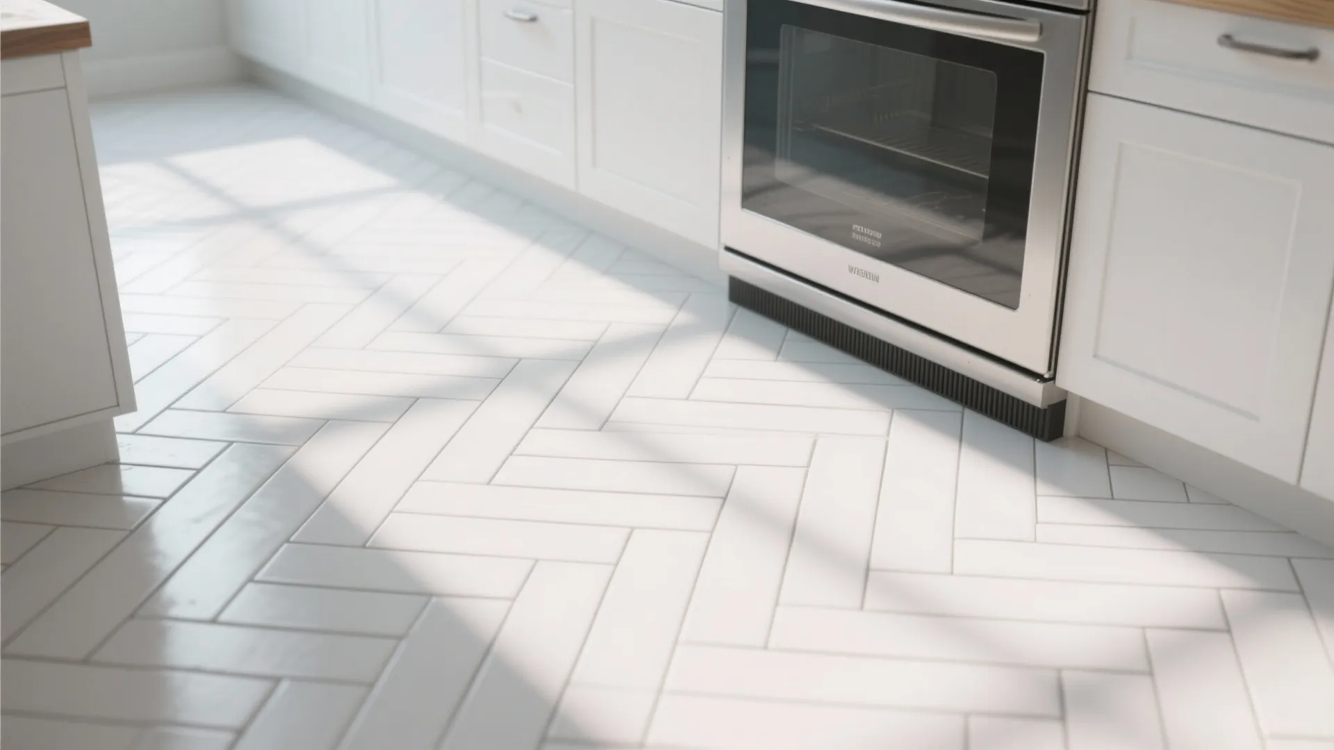 8. Subway Tile in Herringbone