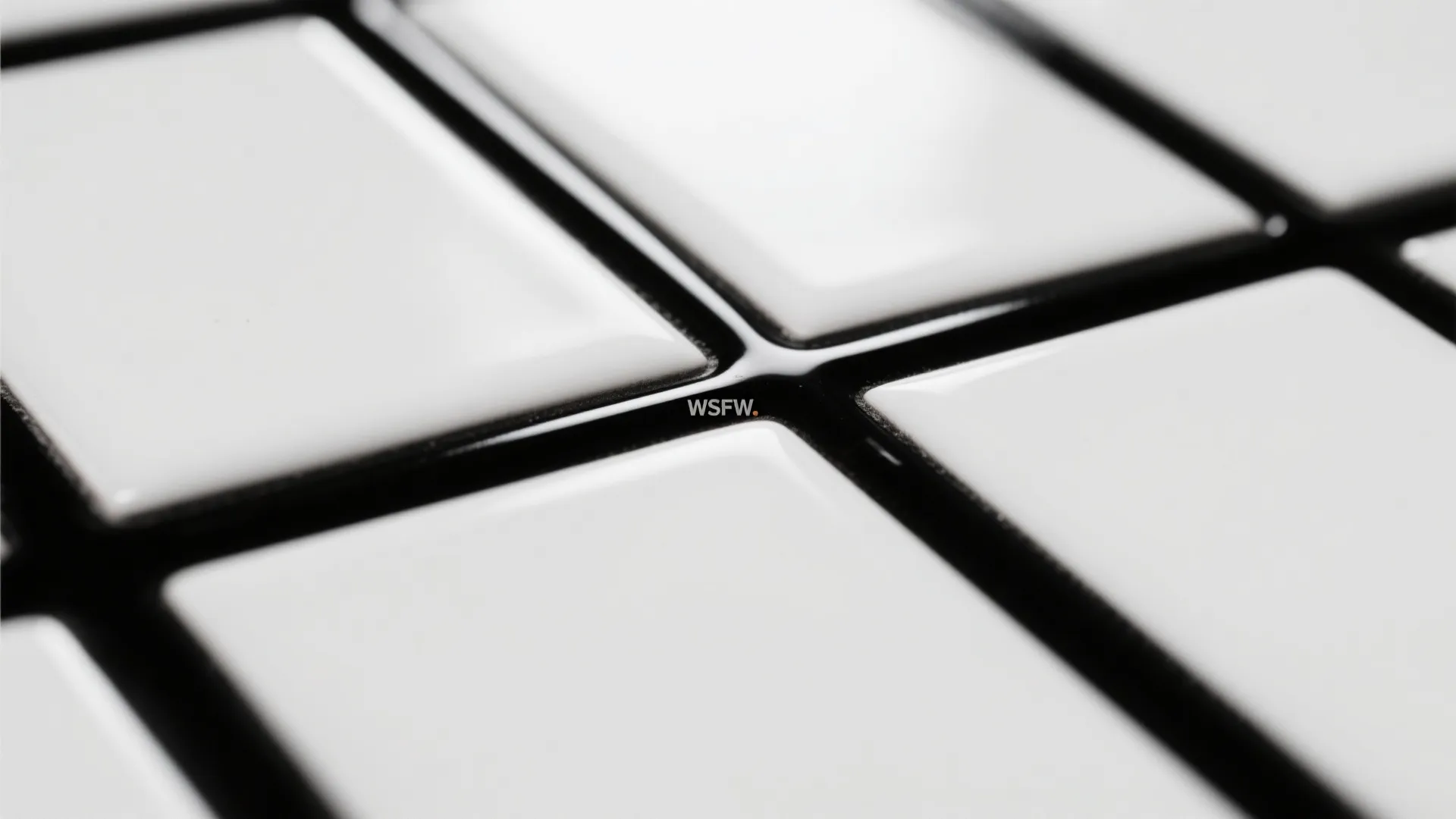 Subway Tile + Contrasting Grout for Graphic Punch