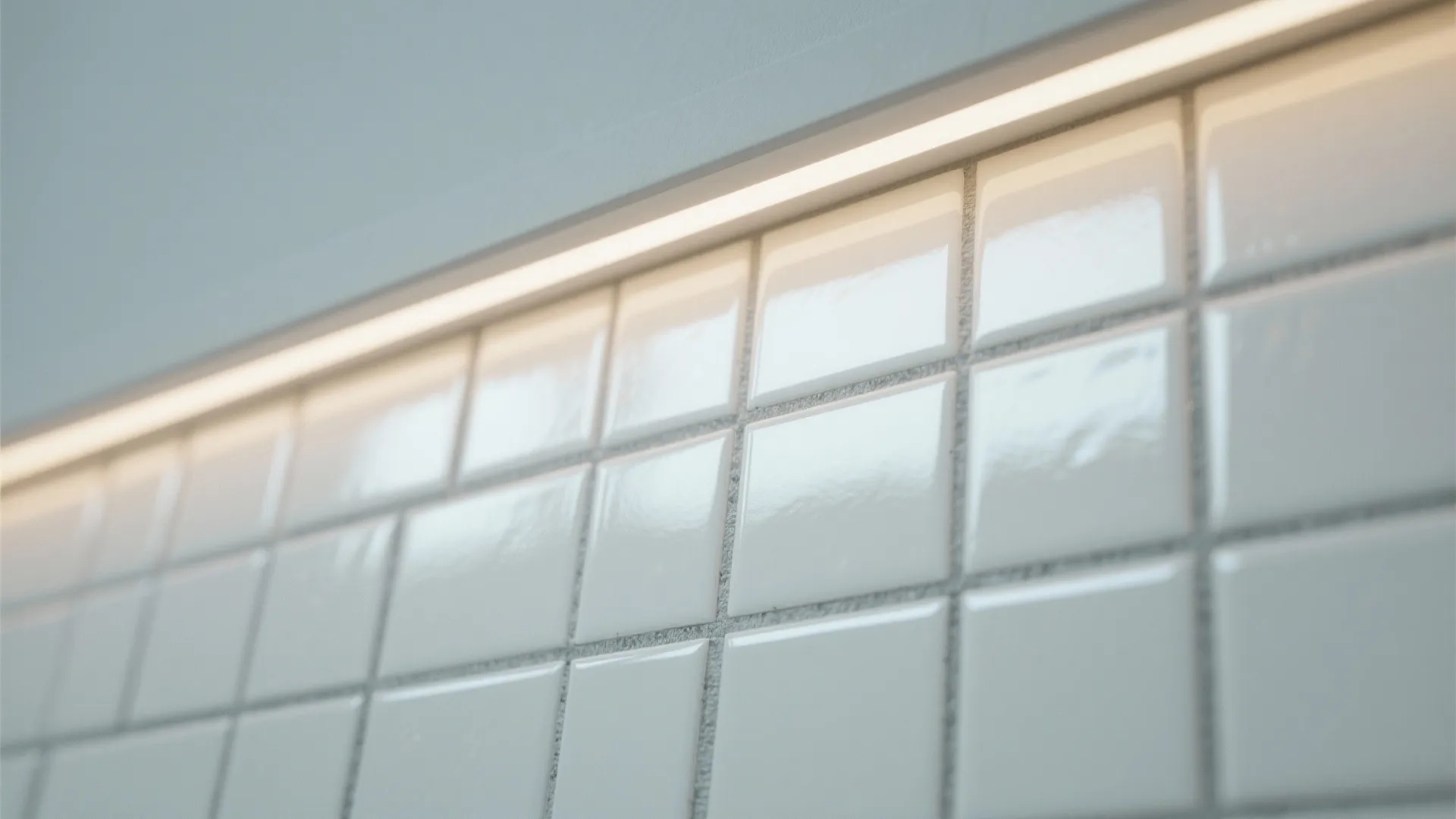 Glossy Subway Tiles for Light Bounce