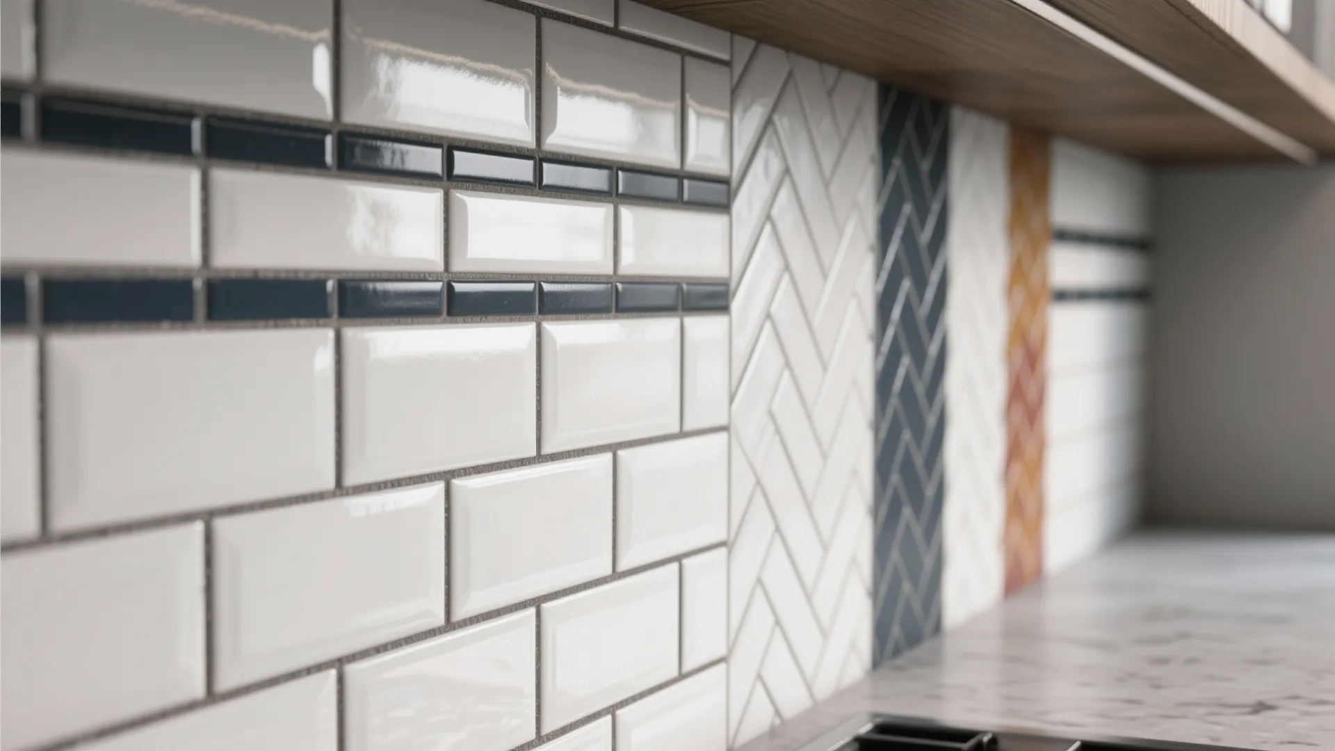 1. Subway Tile with a Twist