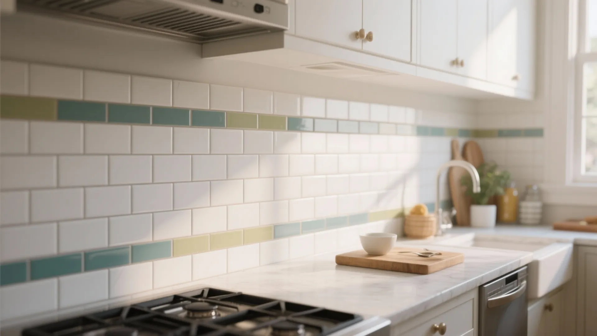 1. Classic Subway Tiles with a Twist
