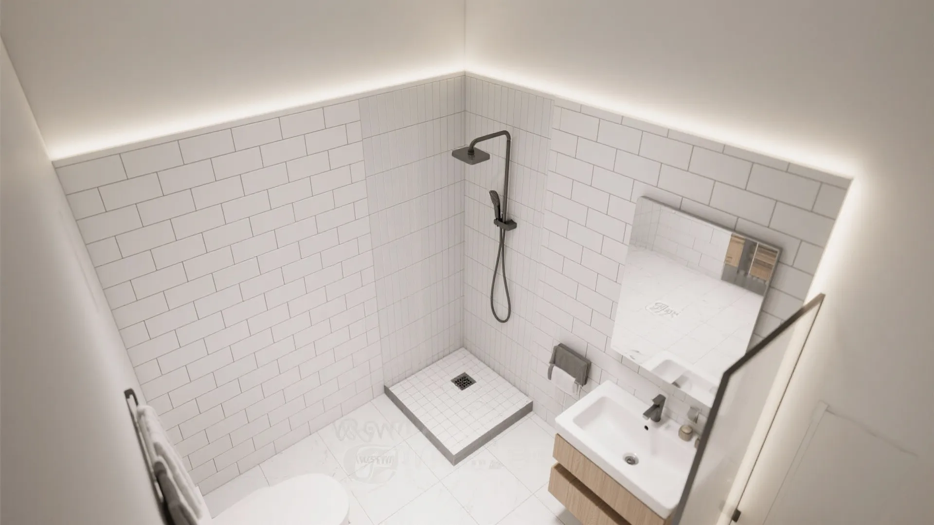 Vertical subway stacks to lift low ceilings