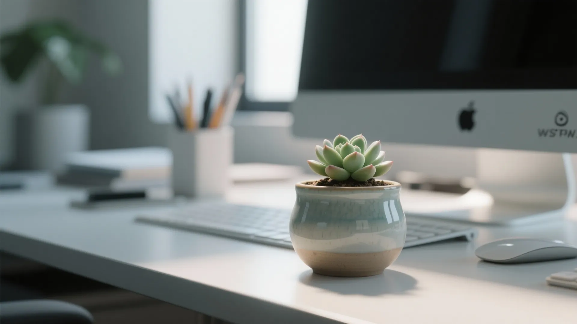 1. Desk Plants