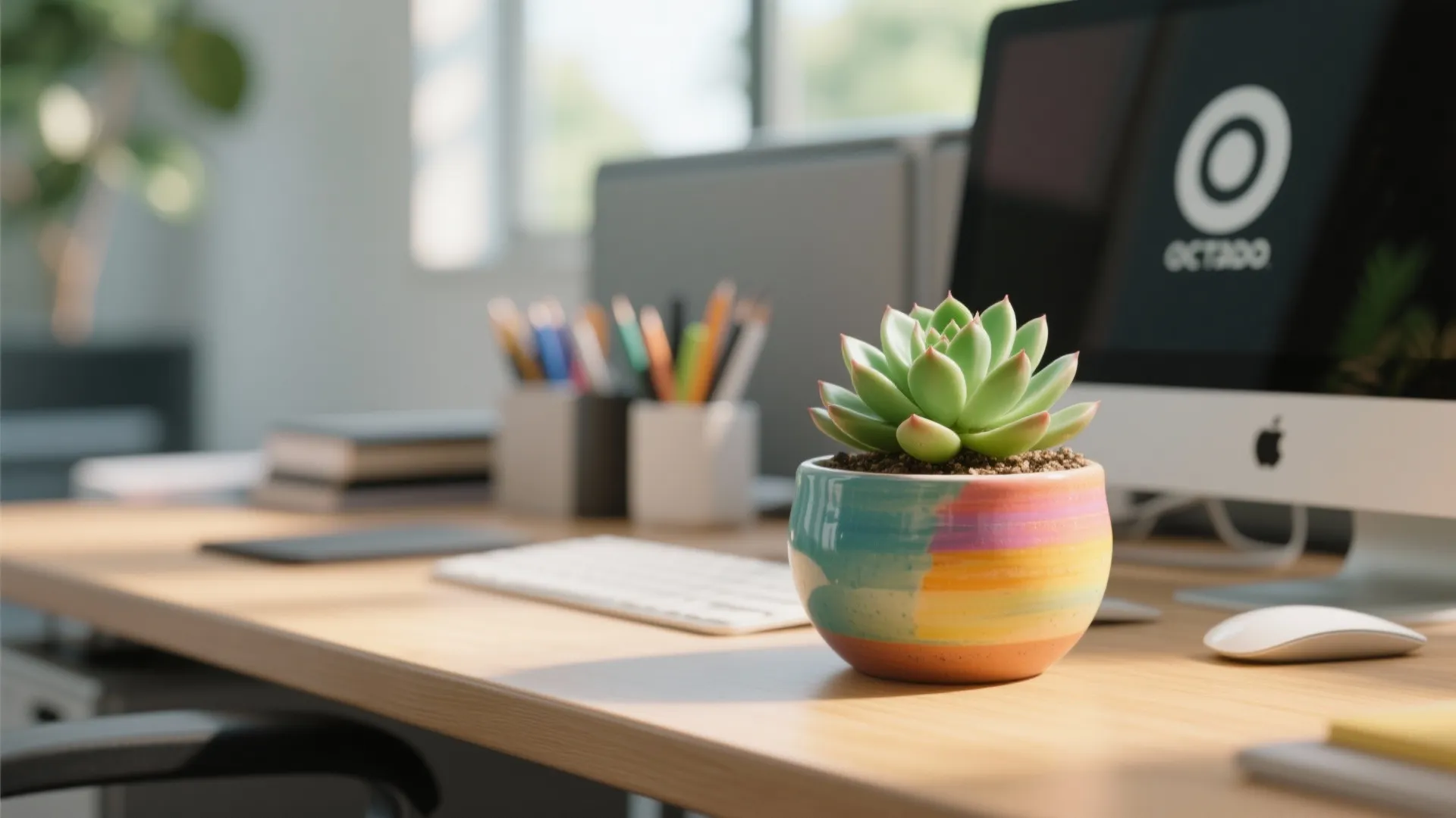 1. Personalized Desk Plants
