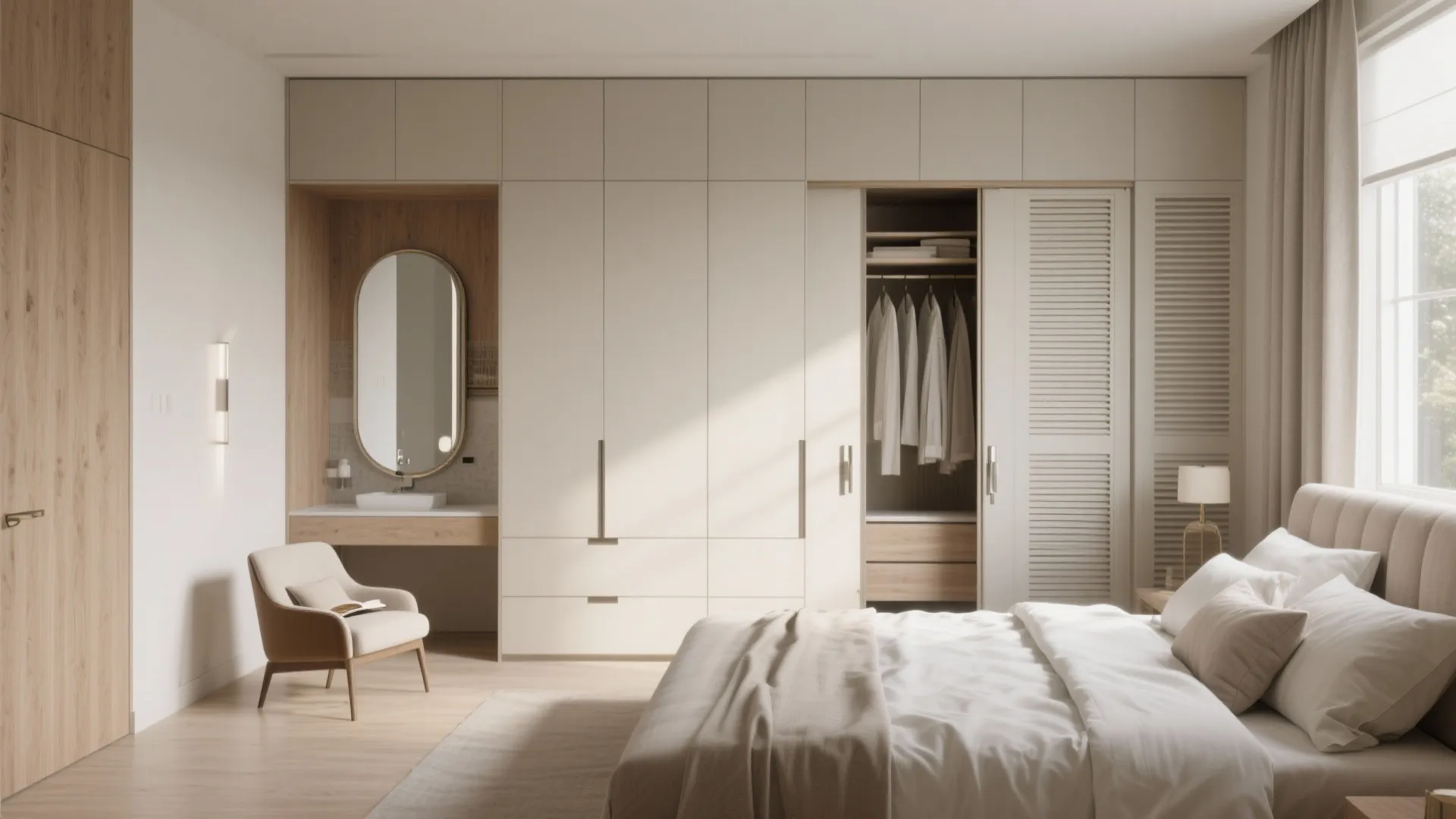 Idea 4: A primary suite that stores smarter, not bigger