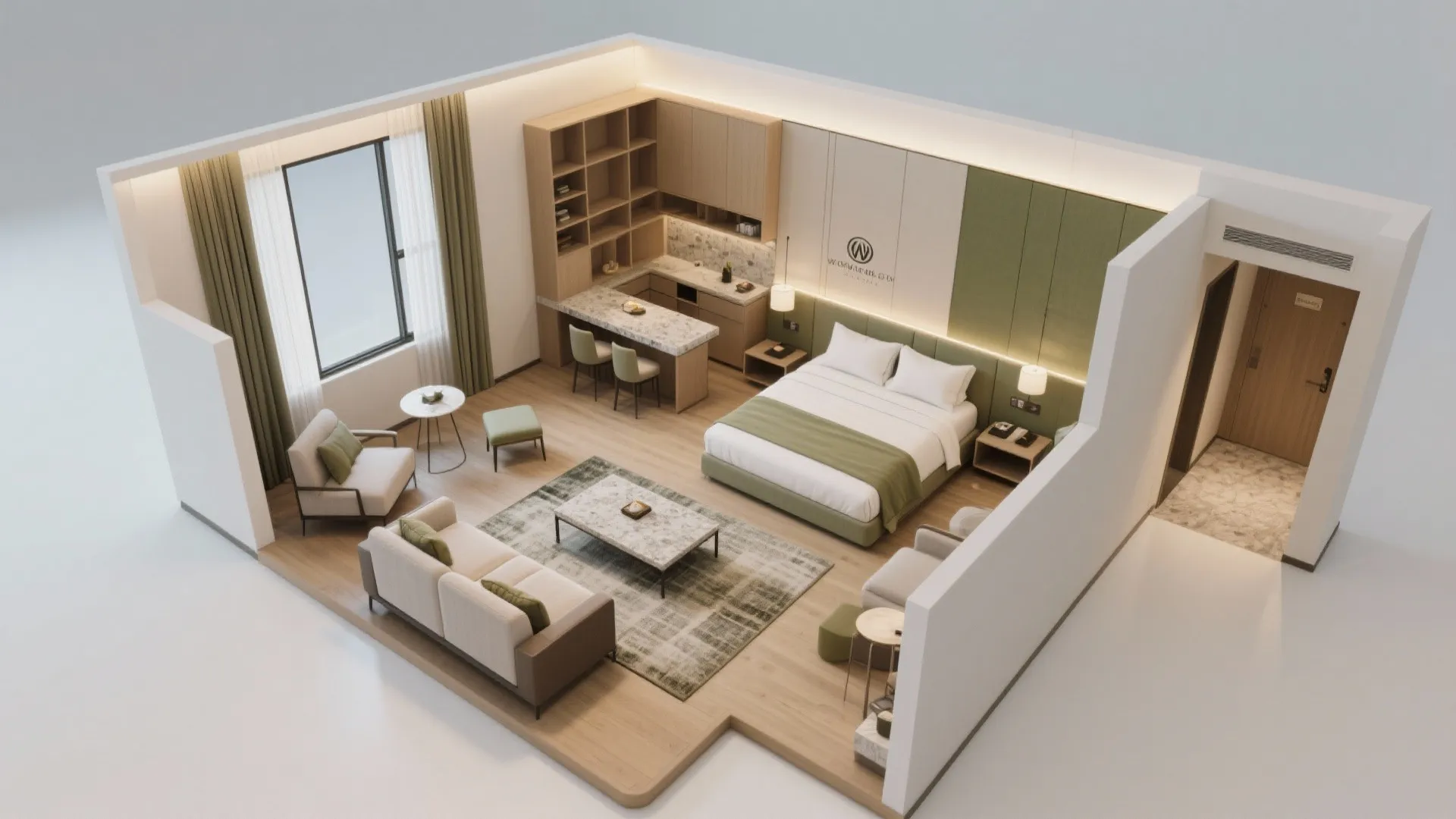 Signature Suite Zoning and Flow