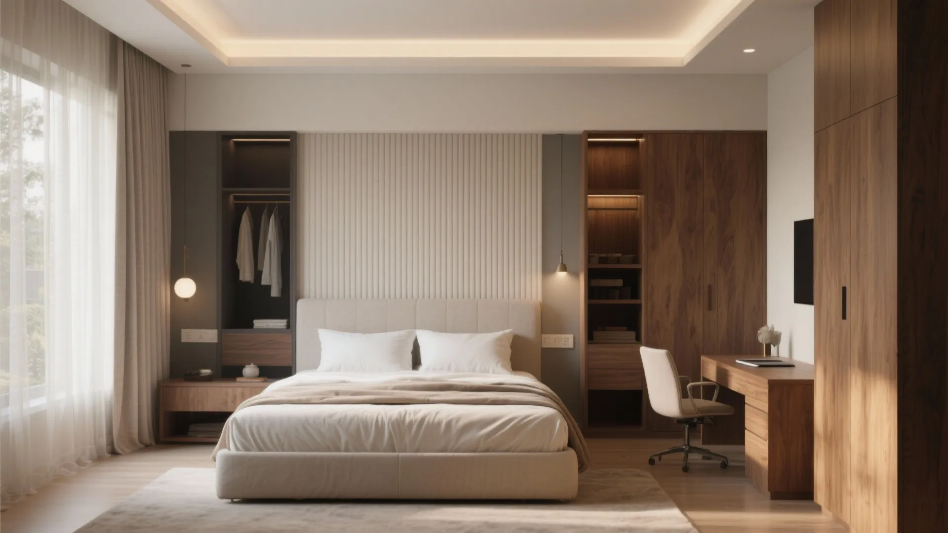 Calm Master Suite Zoning