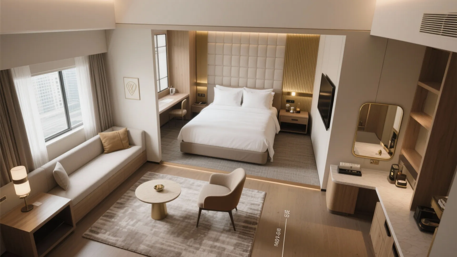 Smart Zoning for Compact Suites