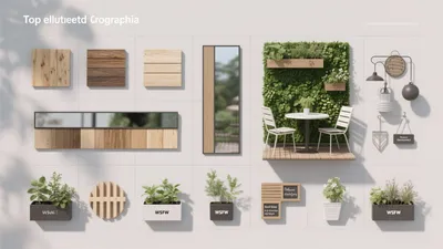 Biophilic Outdoor Wall Design with Vertical Garden