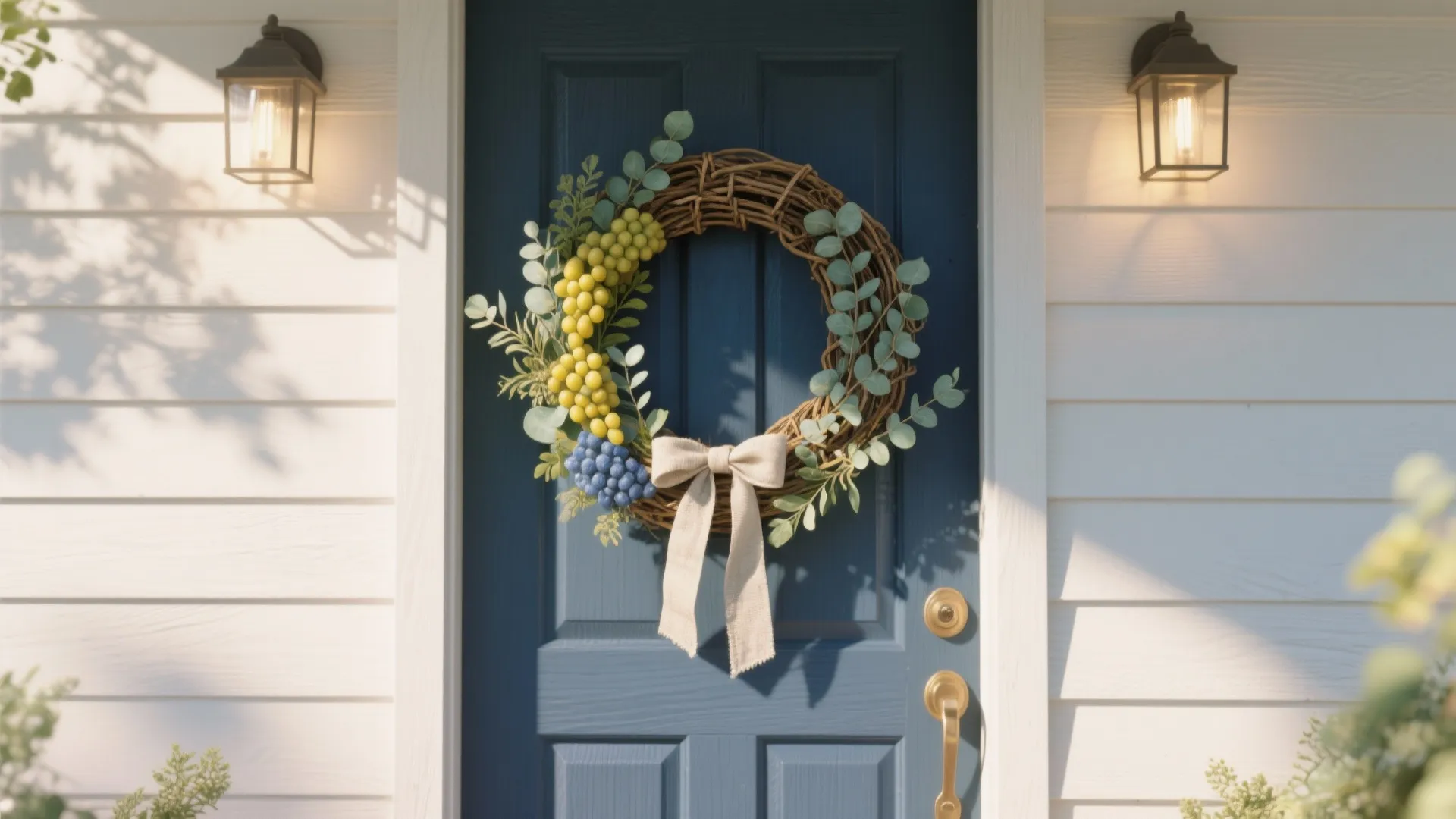 DIY Summer Door Wreaths: Easy Ideas to Brighten Your Entryway: 1 Minute to a Stunning Summer Entry—Simple Wreath Projects for Busy DIYers
