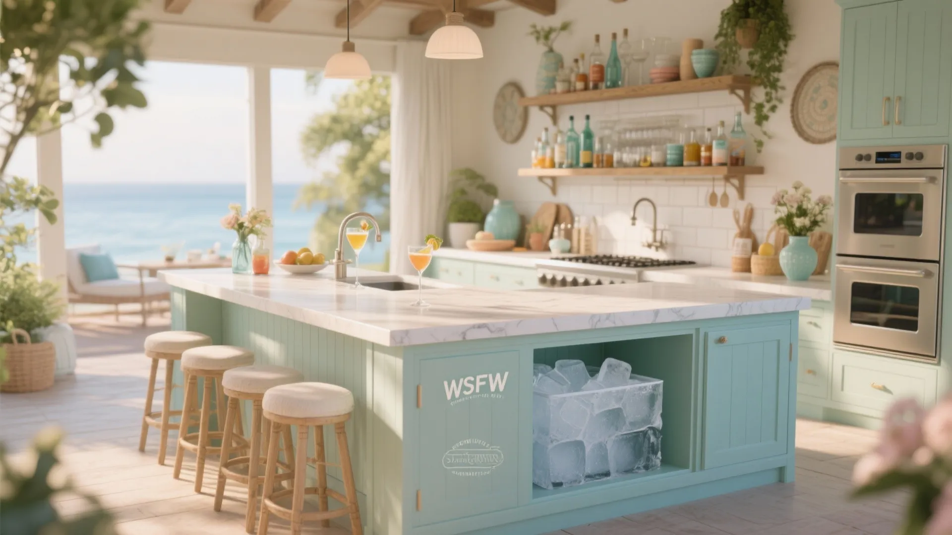 4. Multi-Functional Island