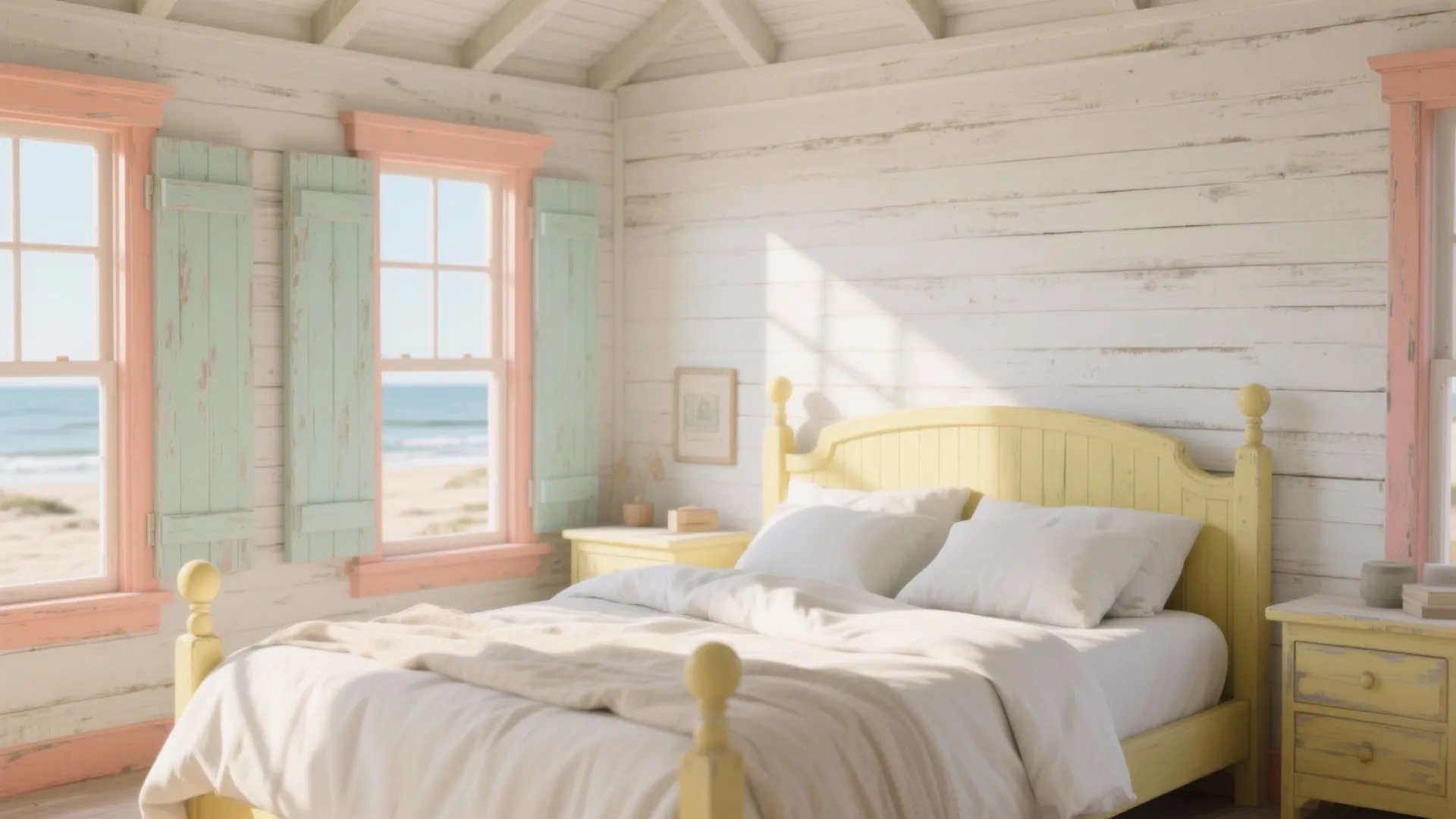 4. Sun-Bleached Pastels for a Vintage Vibe