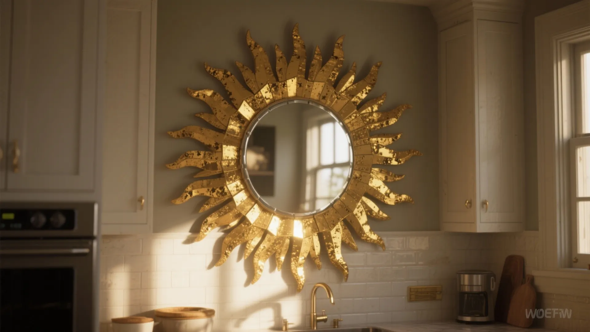 Sunburst Mirrors & Mirror Tiles