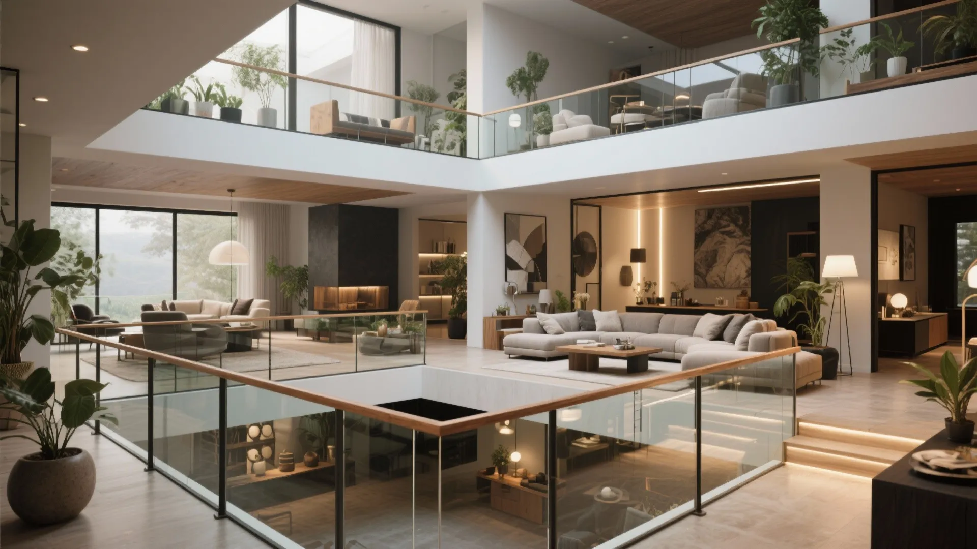 Creative Sunken Living Room Railing Ideas: Explore Unique Designs for Your Sunken Living Room Railing