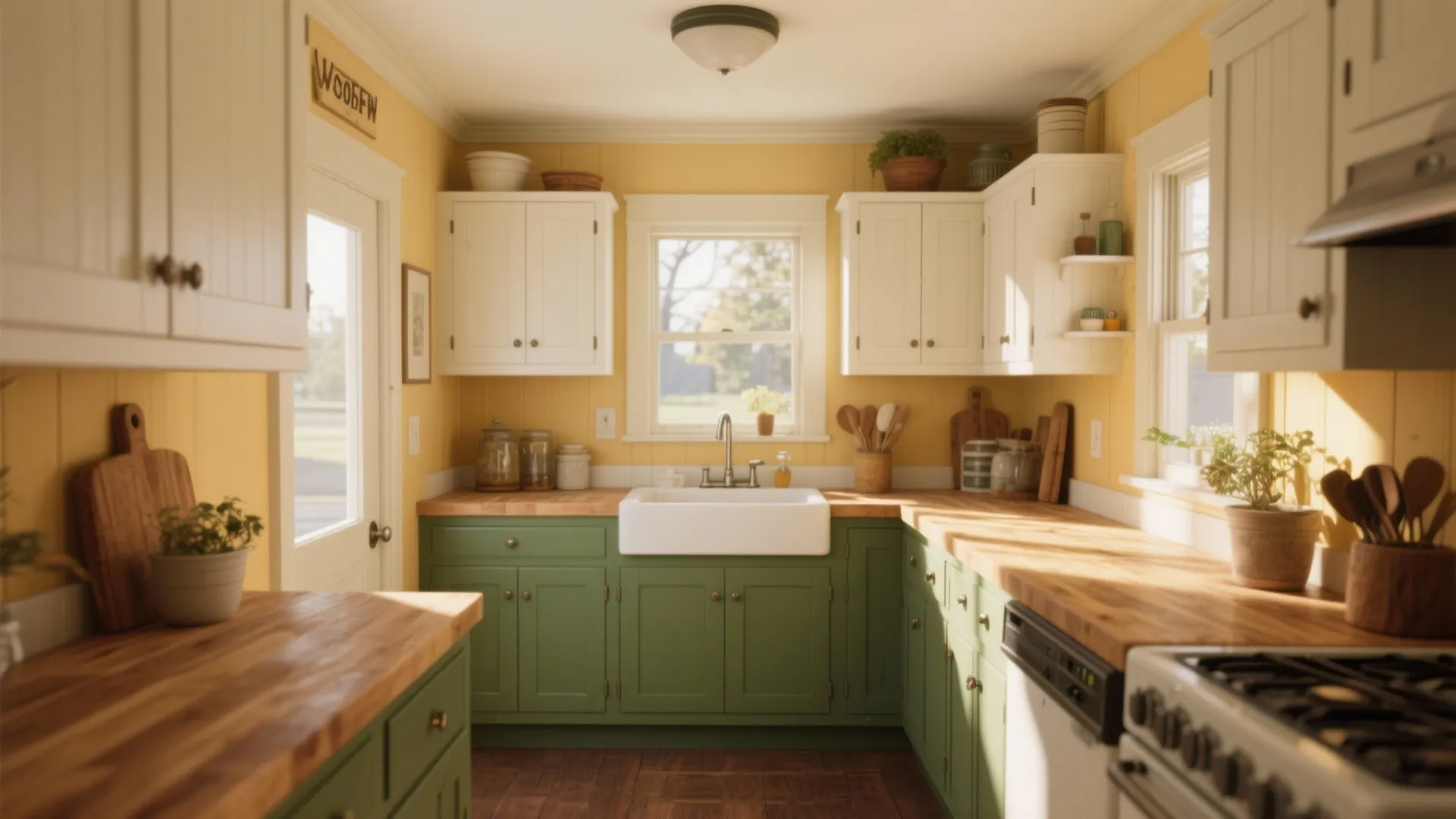 3. Sunlit Honey for Small Rooms