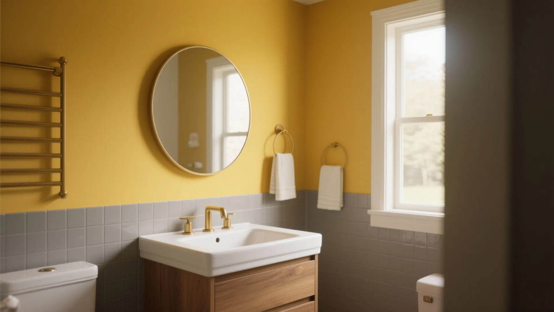 1. Sunrise Accent Wall