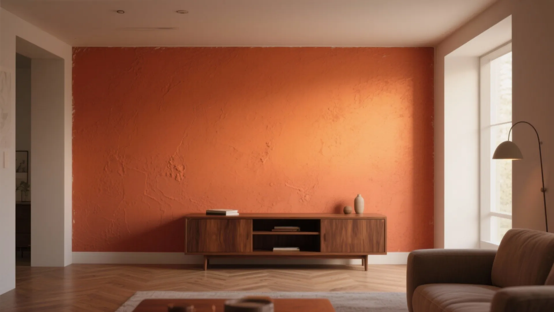 1. Sunset Accent Wall
