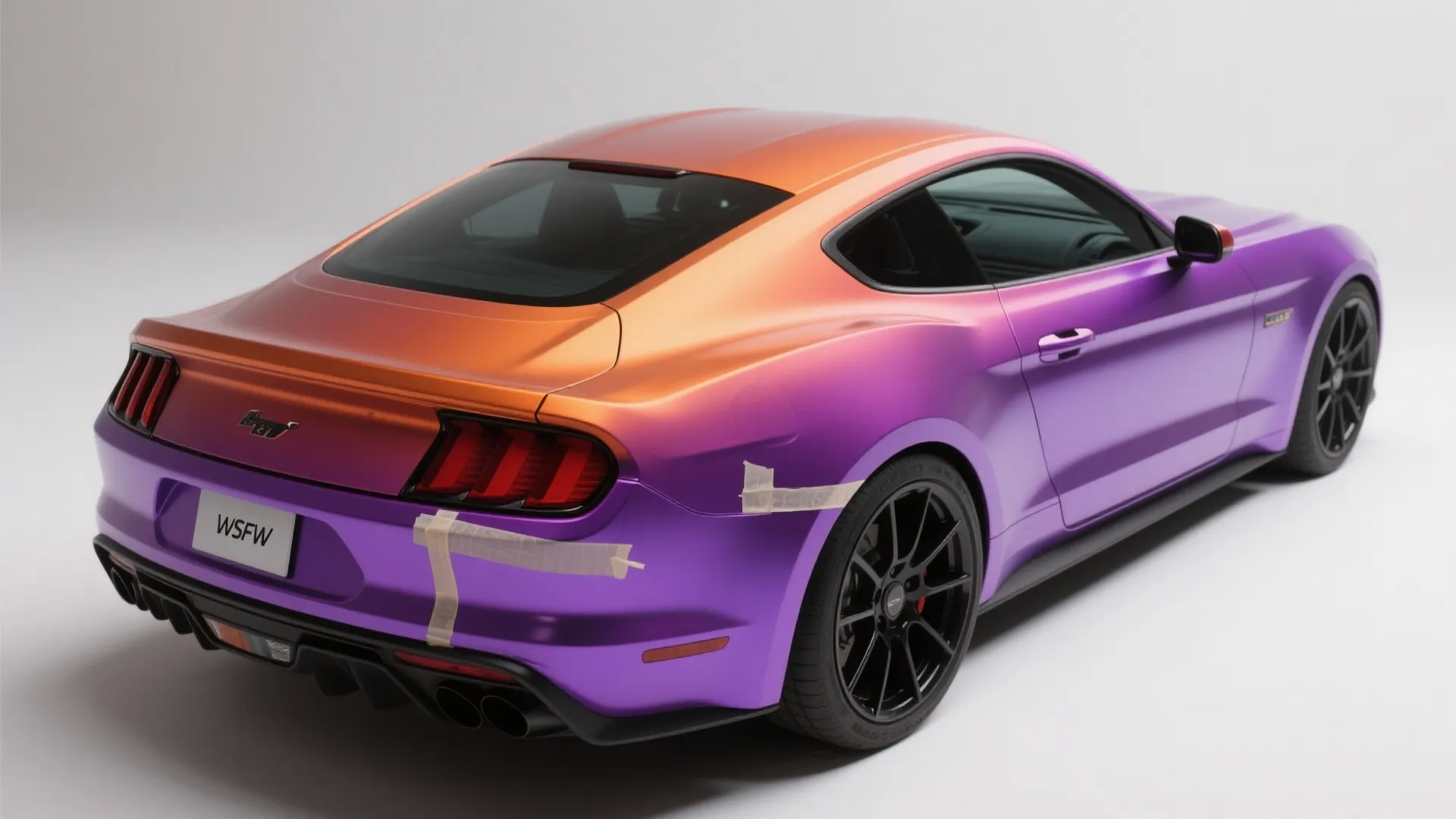 1. Sunset Fade: Two-tone Ombre Transitions