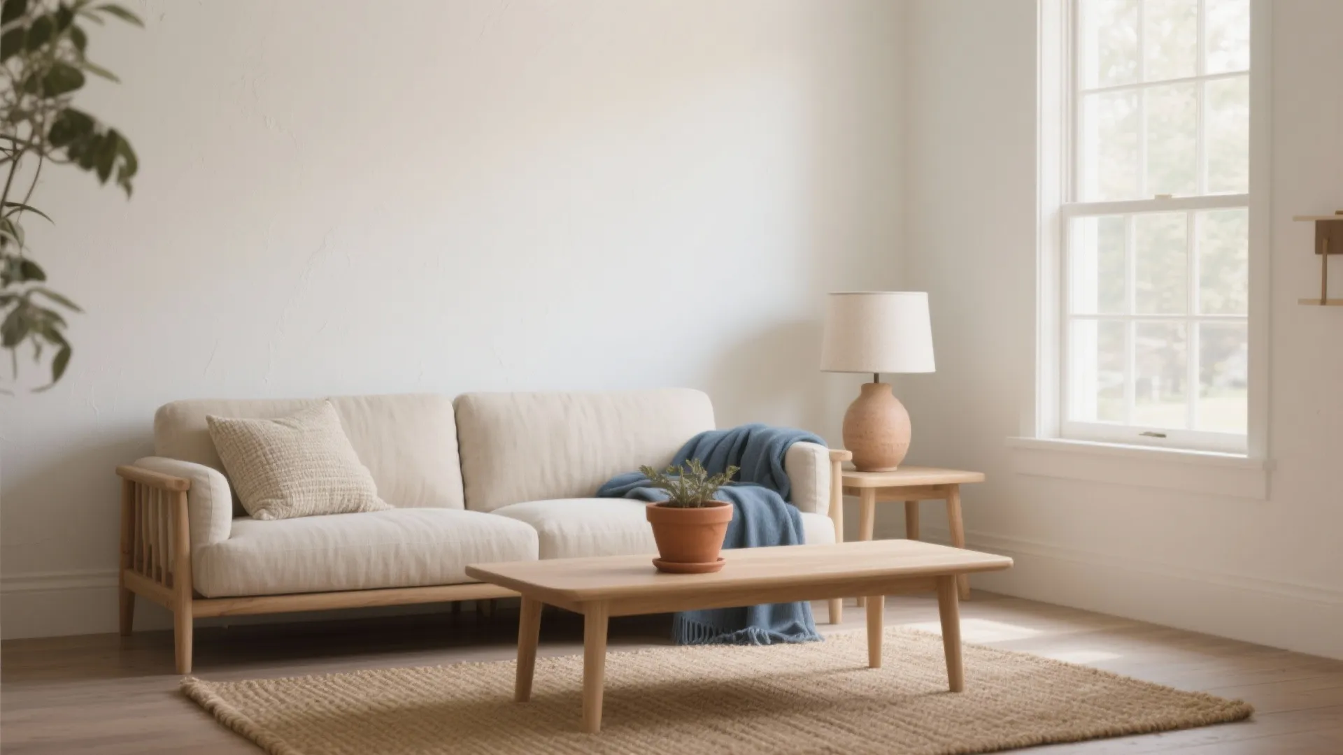 Sun-washed neutrals with layered textures