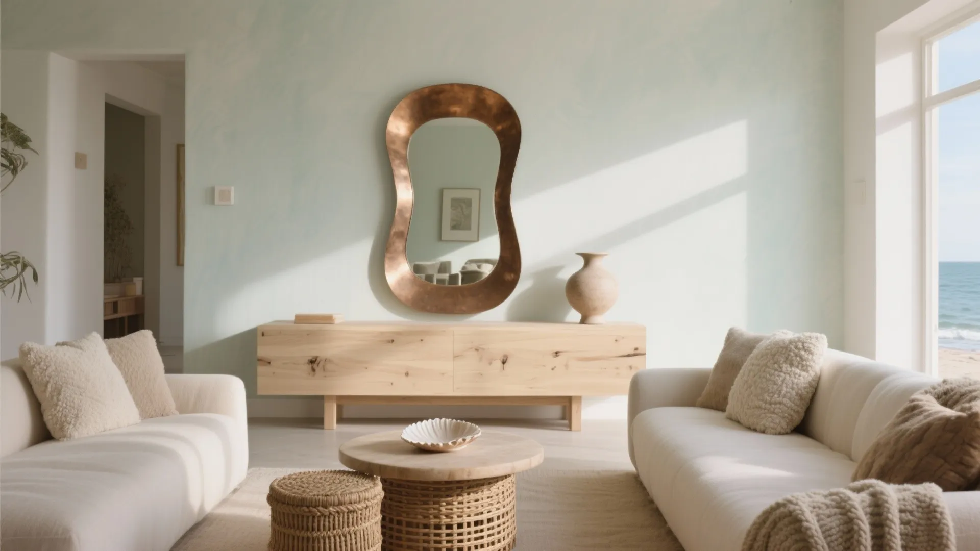 Sun‑Washed Neutrals with Sculptural Moments