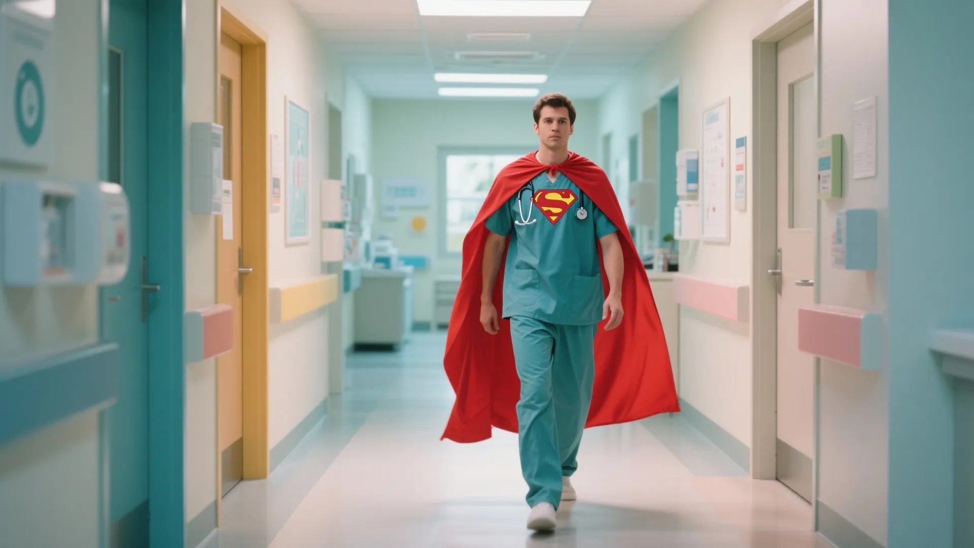 5. Superhero Scrubs