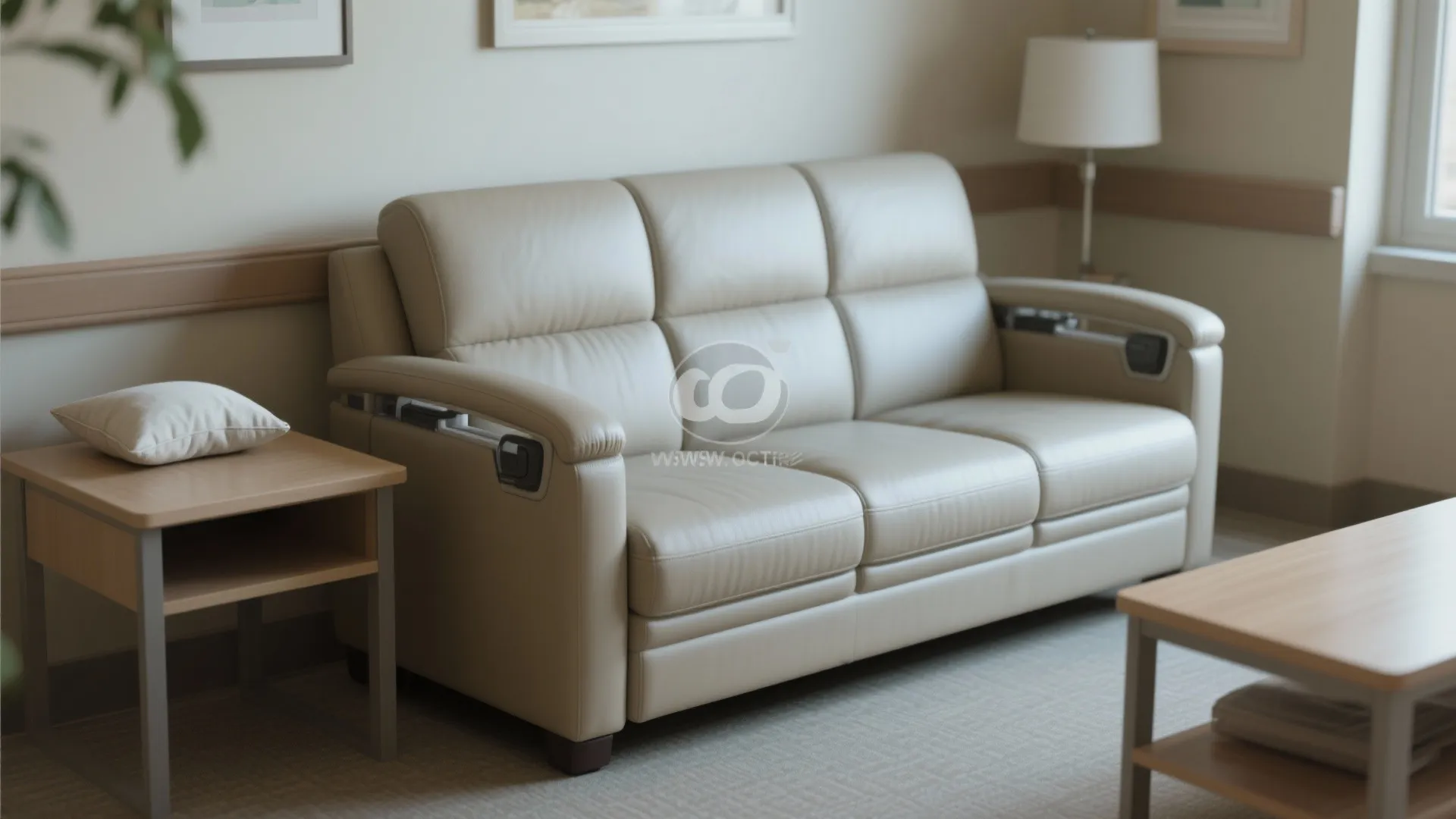 3. Furniture with rounded edges and supportive seating
