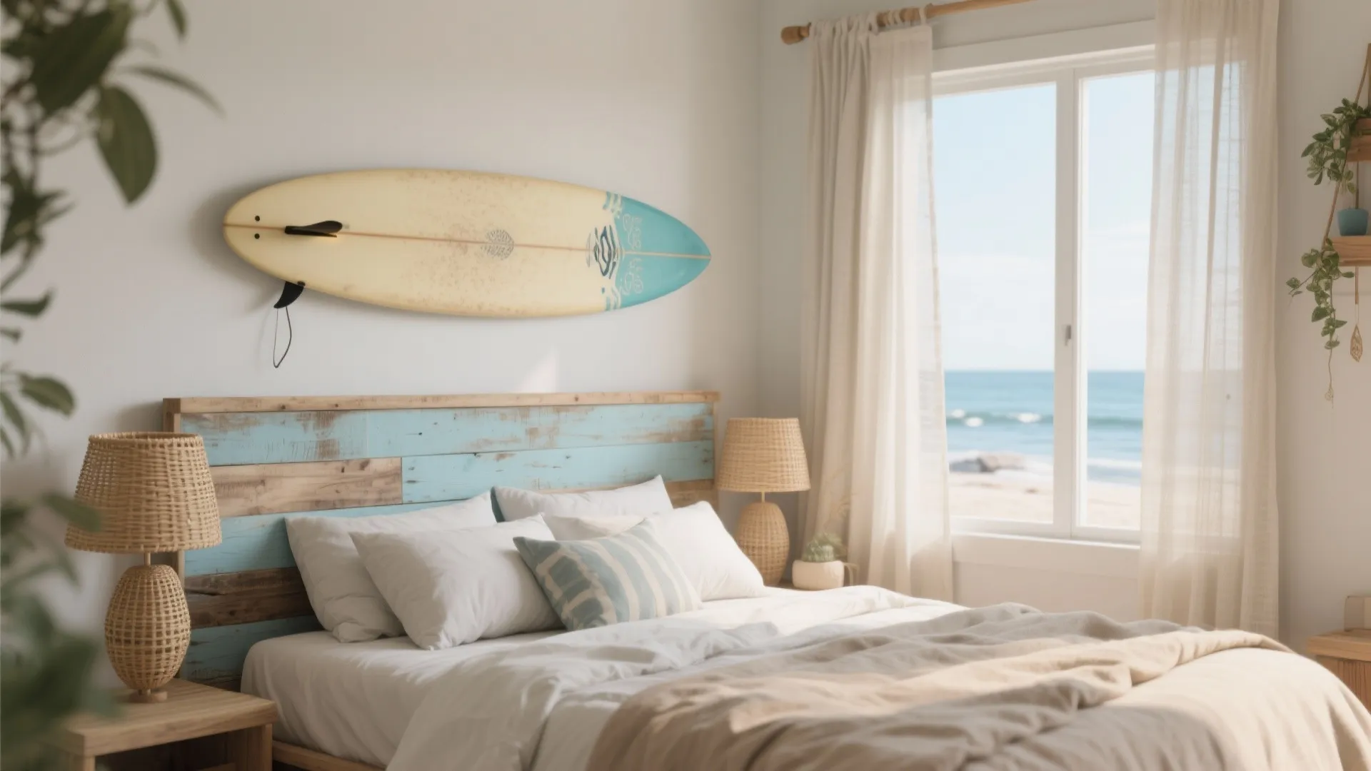 Surfing Bedroom Ideas for a Coastal Vibe: Transform Your Room with Surf-Inspired Decor