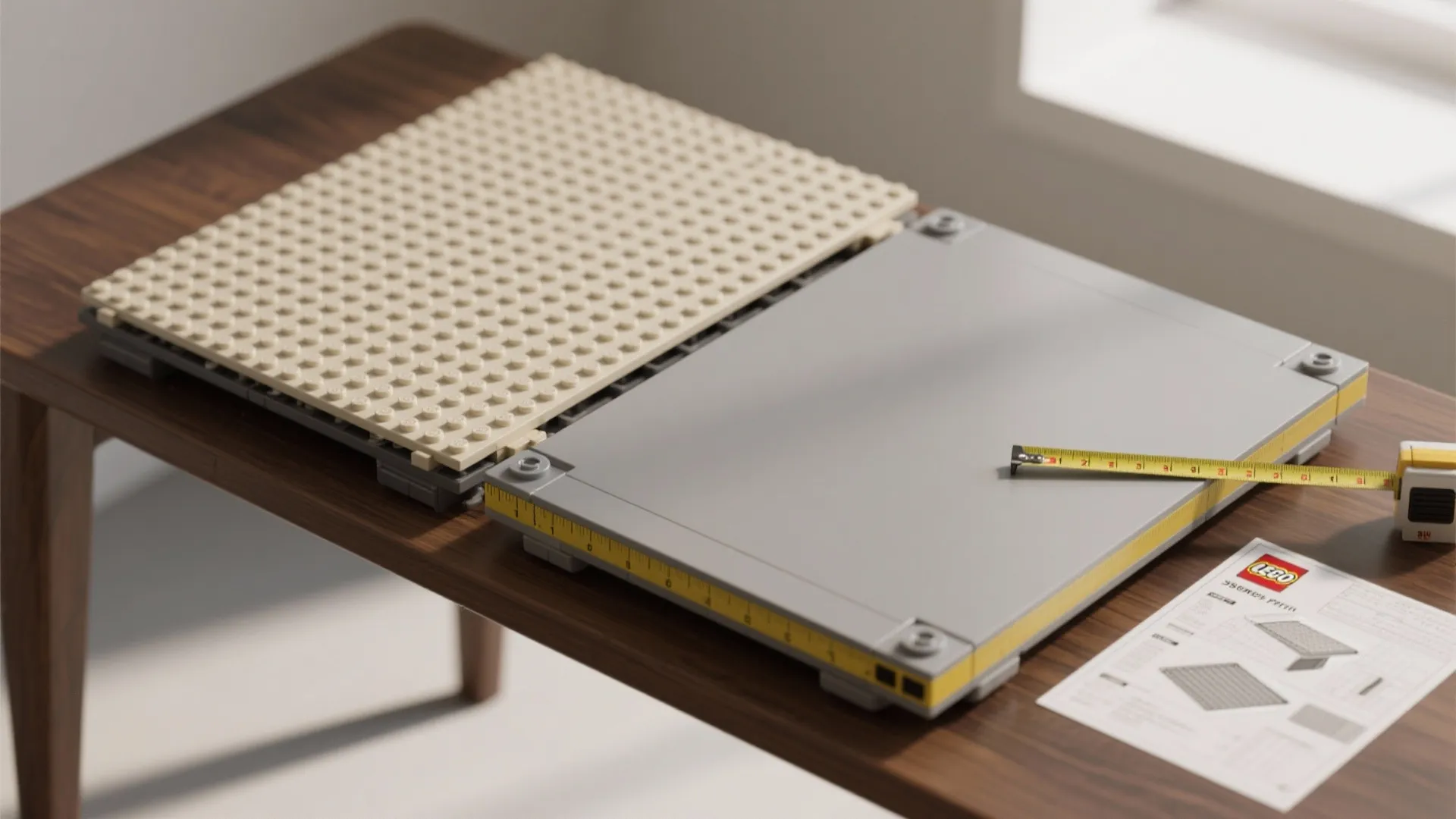 3. Play Surface Options: Studded Plates vs. Smooth Top