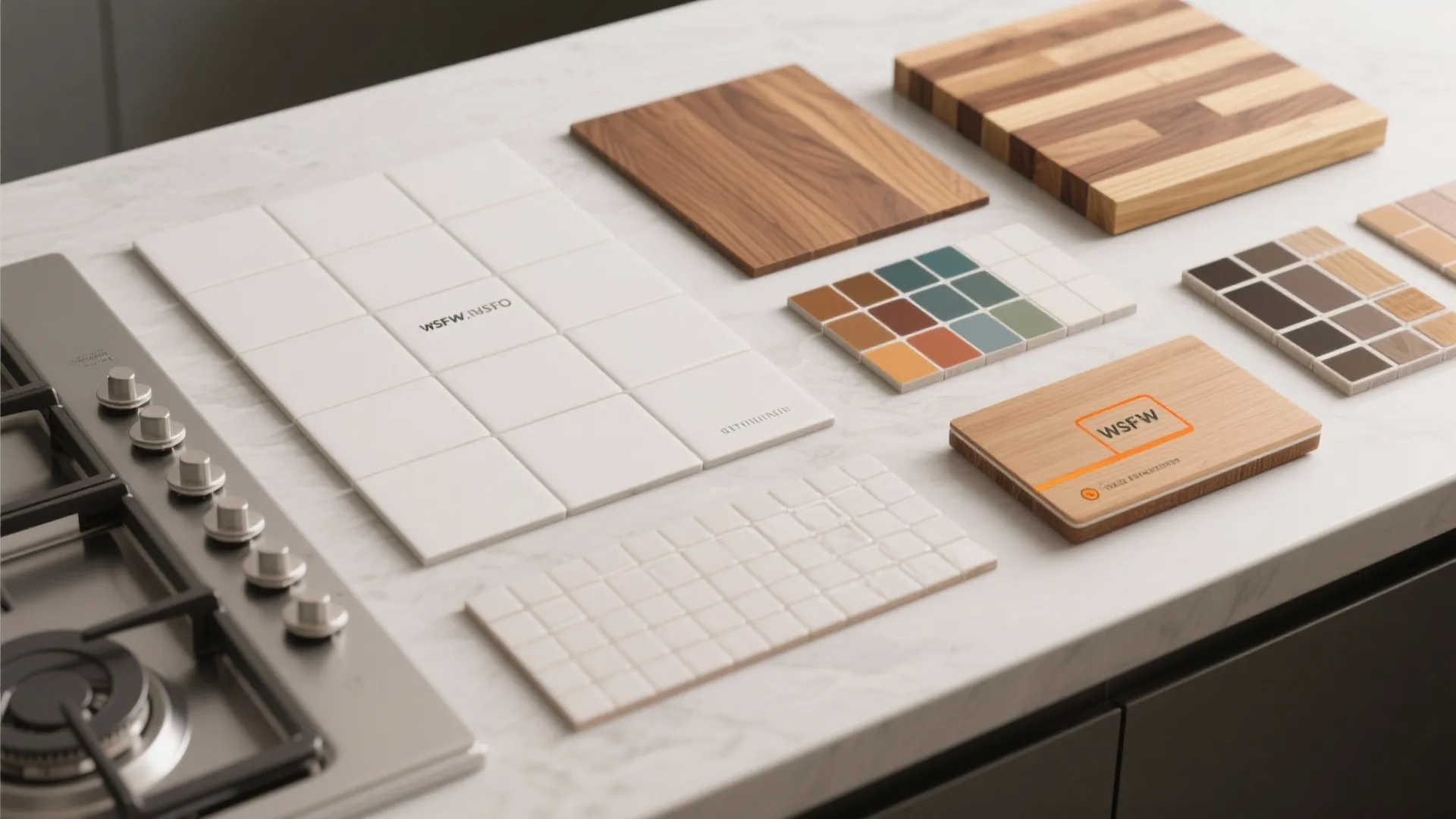 4. Swap surfaces smart: peel-and-stick & butcher block