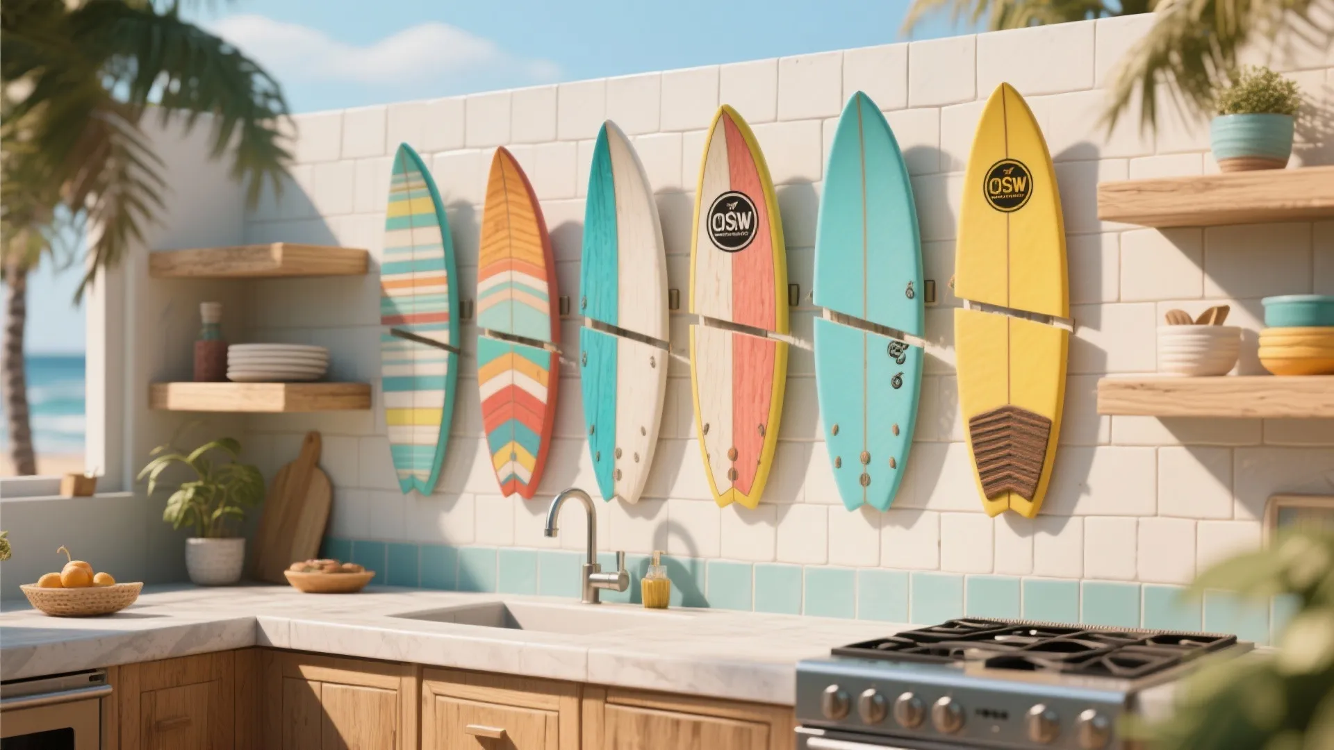 7. Surfboard Upcycle