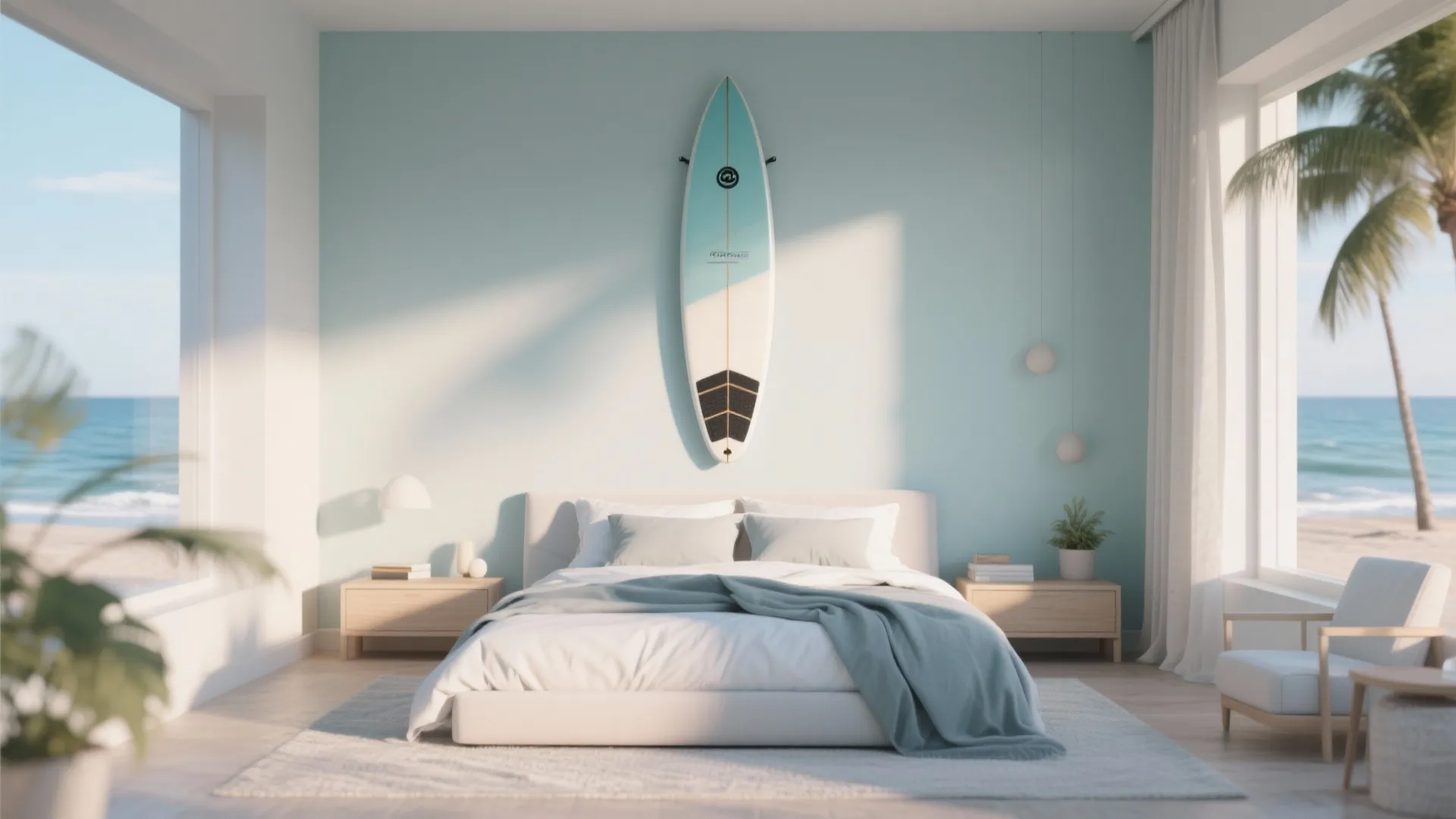 2. Incorporate Surfboards as Decor