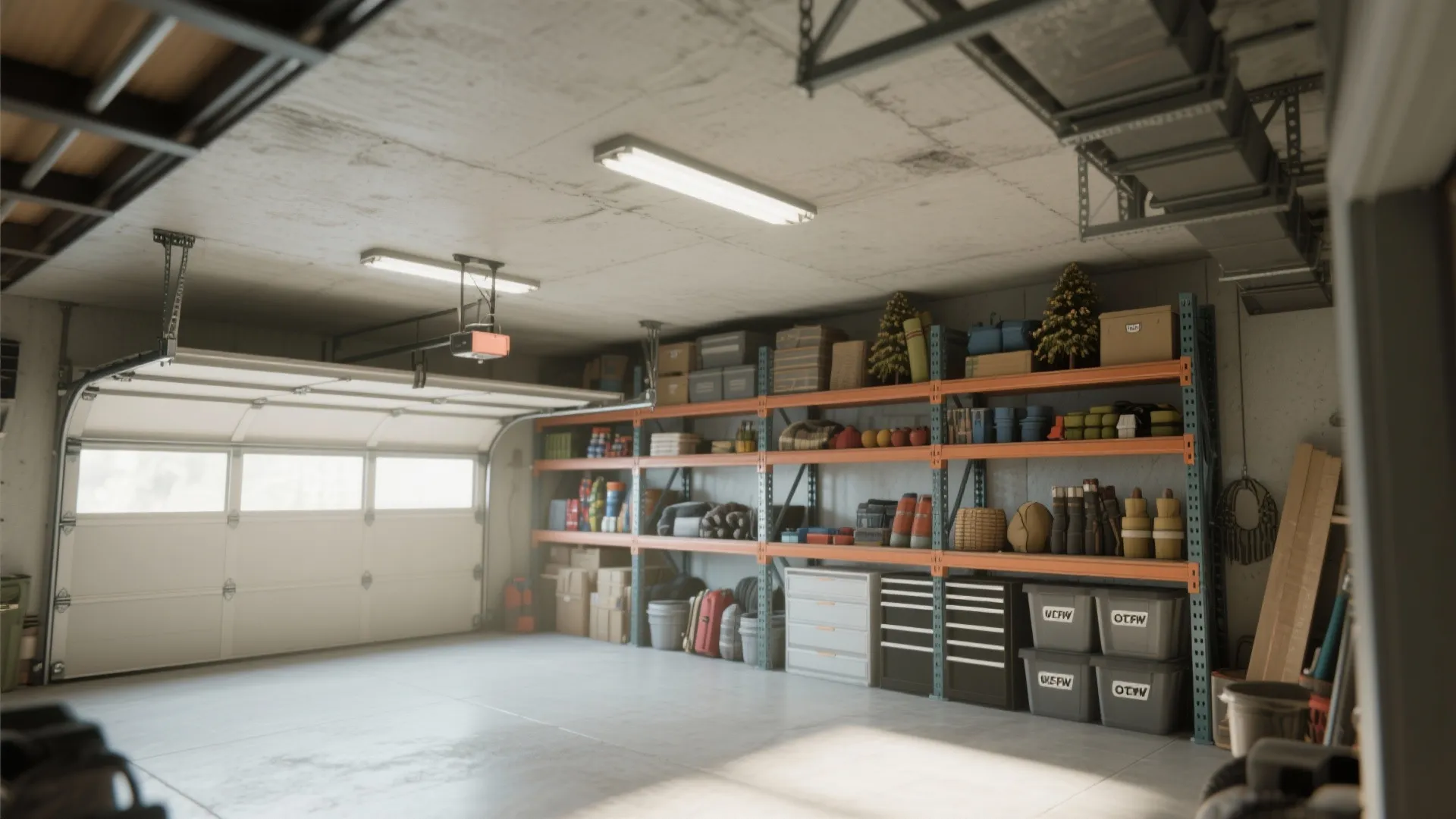 4. Suspended Storage Racks