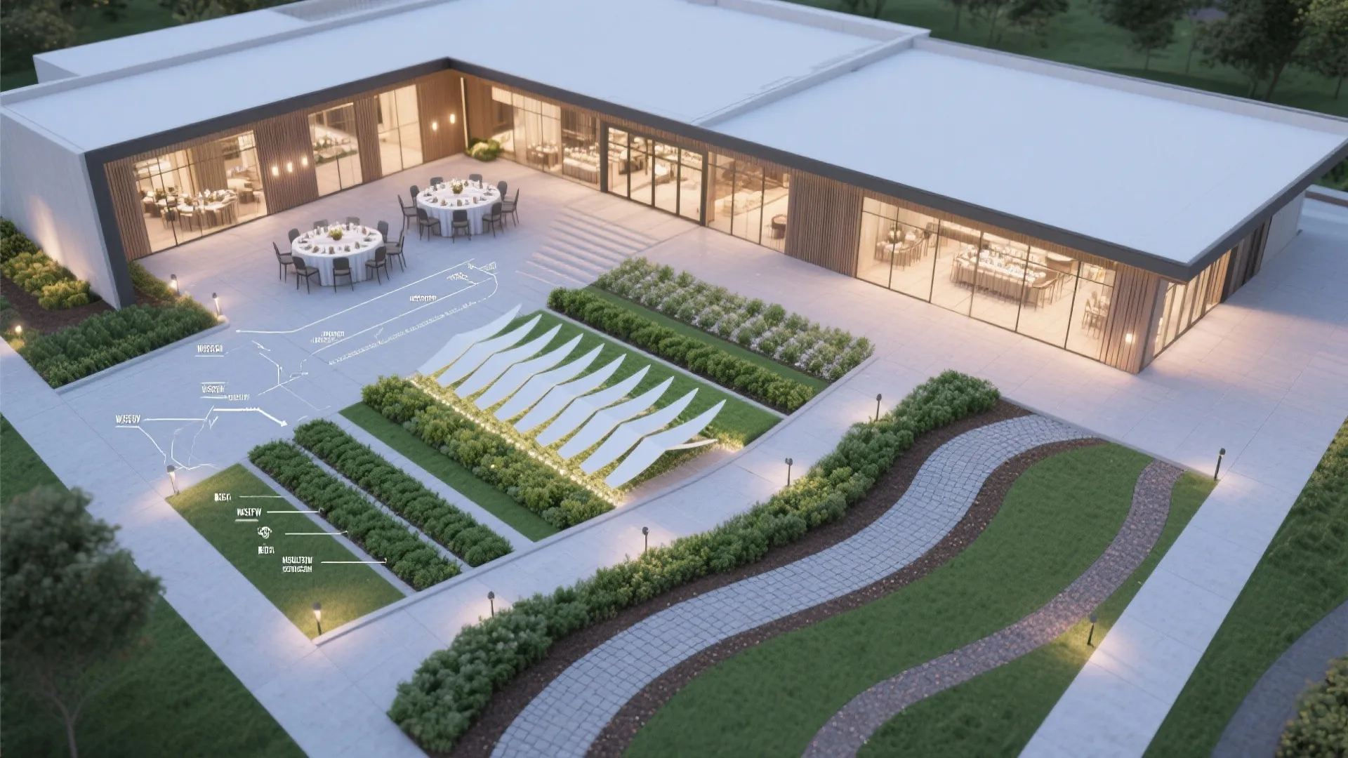 Sustainable Envelope: Shading, Greens, and Smart Drainage