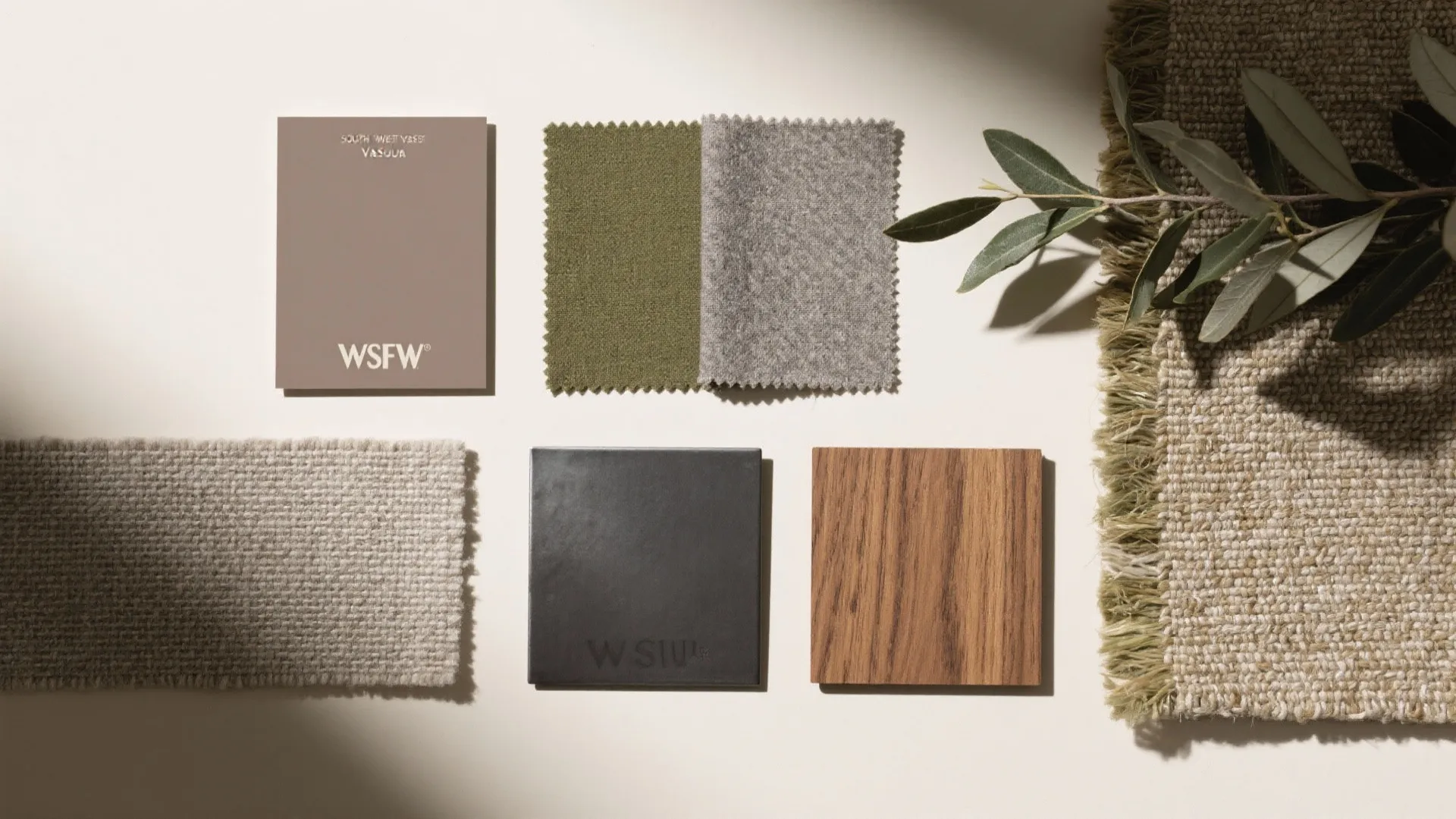South and South-West Balance: Dusty Greens, Taupe, and Charcoal Accents