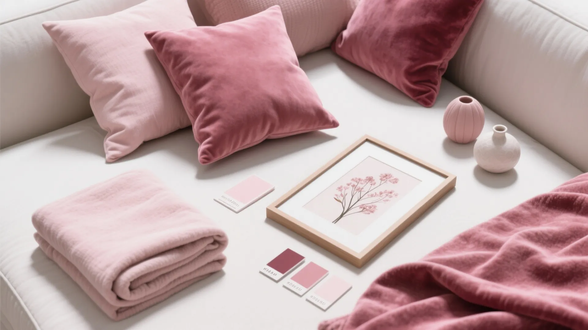 5. Flexible Accents: Swapable Throws and Art