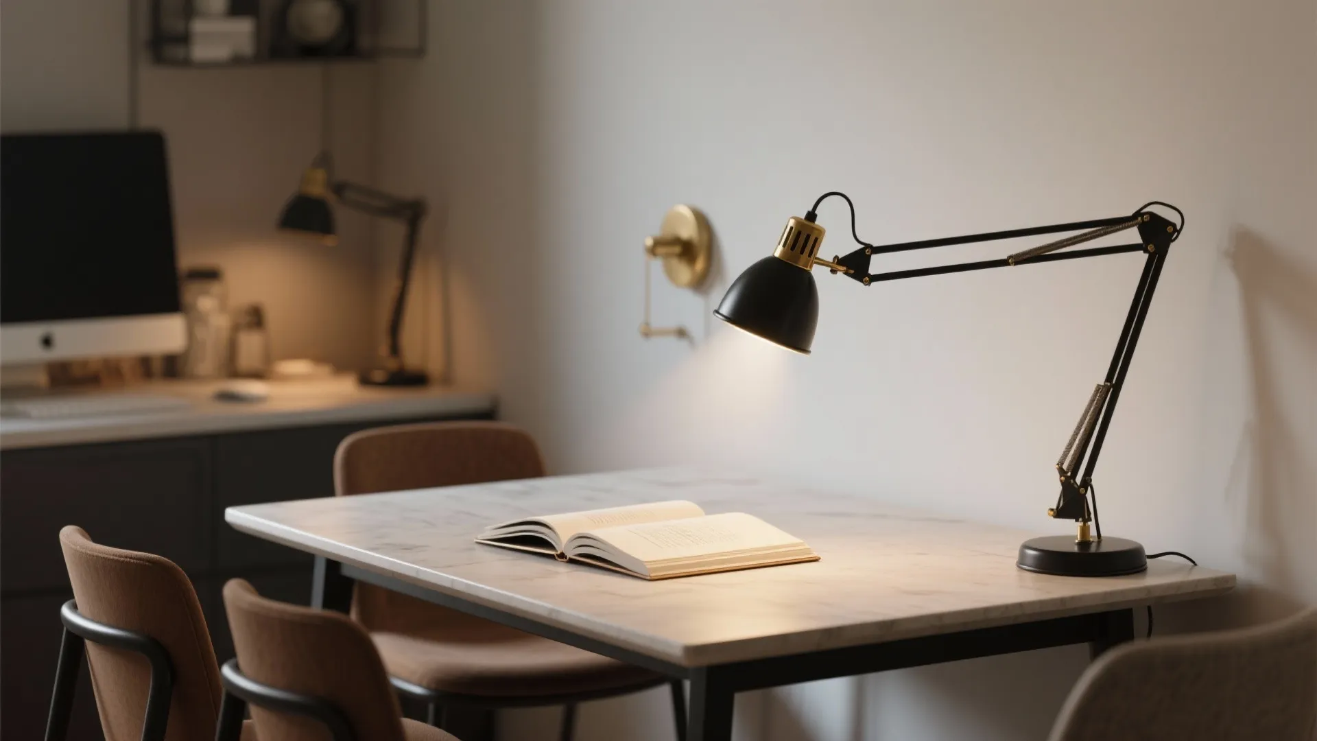 3. Swing-Arm Sconces for Flexible Task Lighting