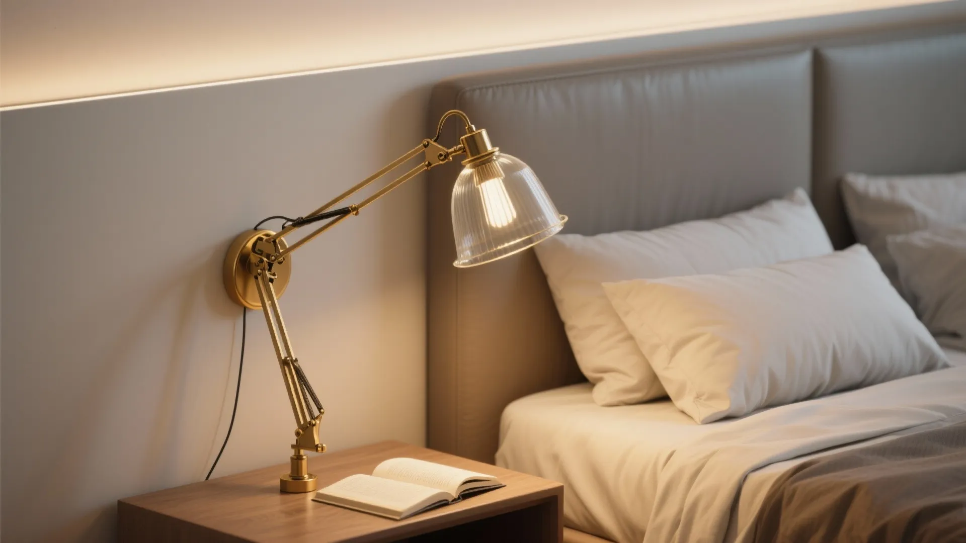 3. Adjustable Arm Sconces (Swing-Arm)