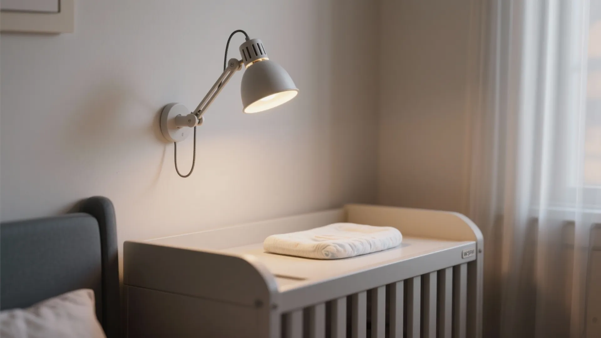 3. Adjustable Swing-Arm Lamp