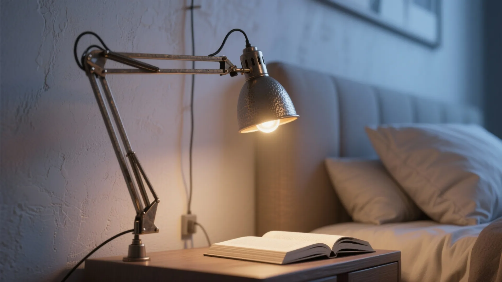 1. Swing-arm reading mount