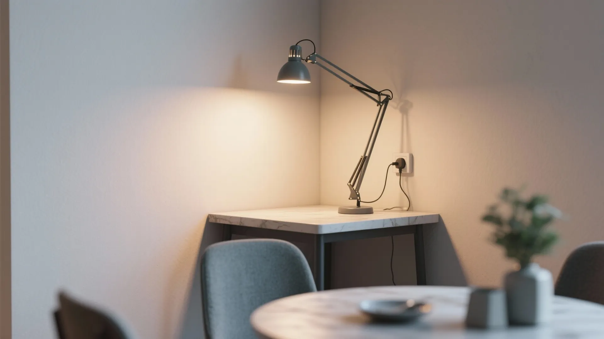 4. Wall-Mounted Swing Arm Lamps