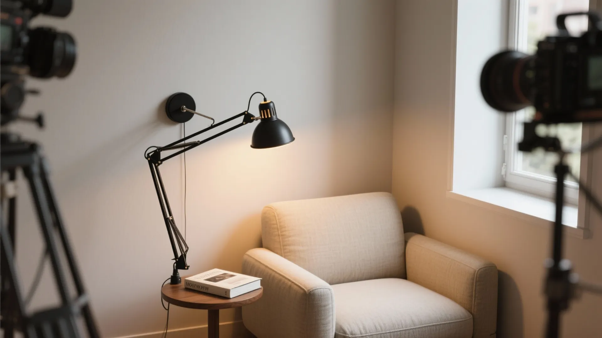 4. Swing-arm wall lamps for flexible task lighting