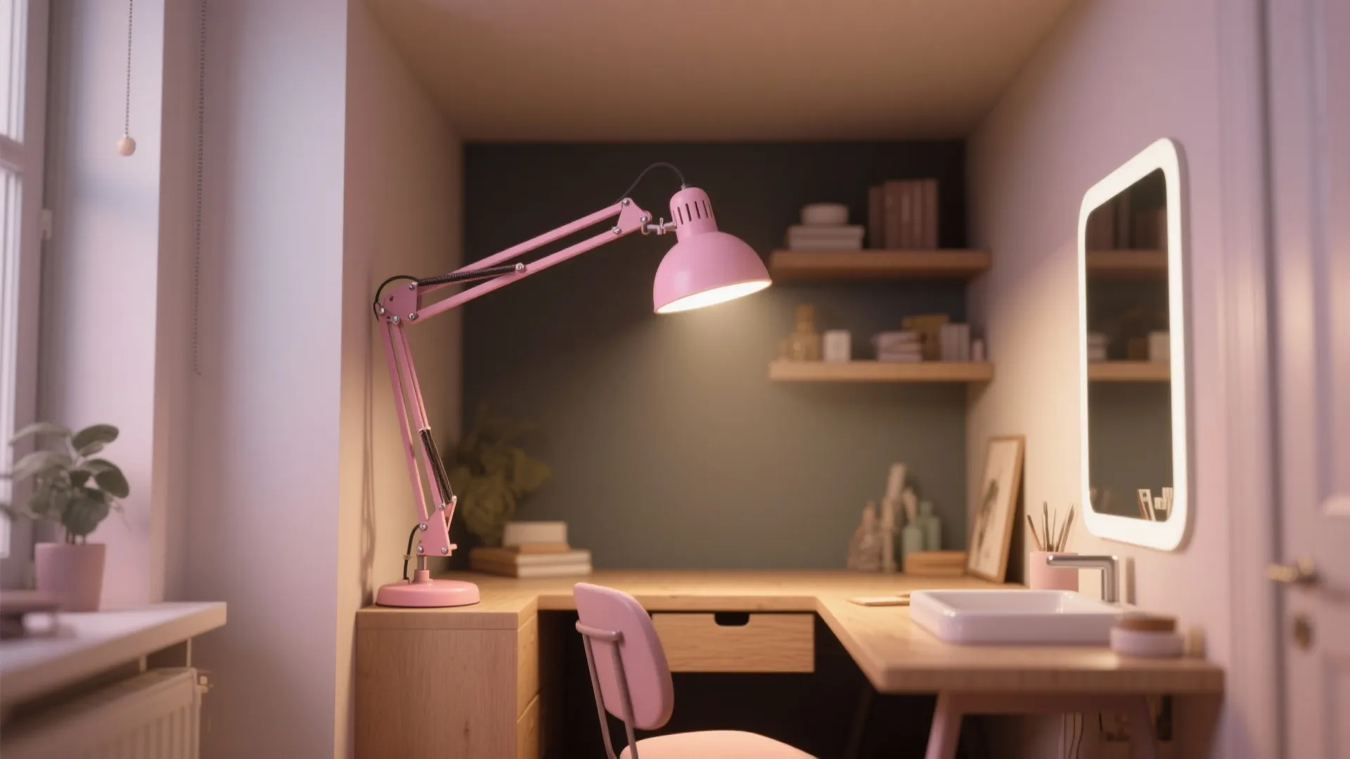 4. Adjustable Track or Swing-Arm Pendant in Flexible Zones