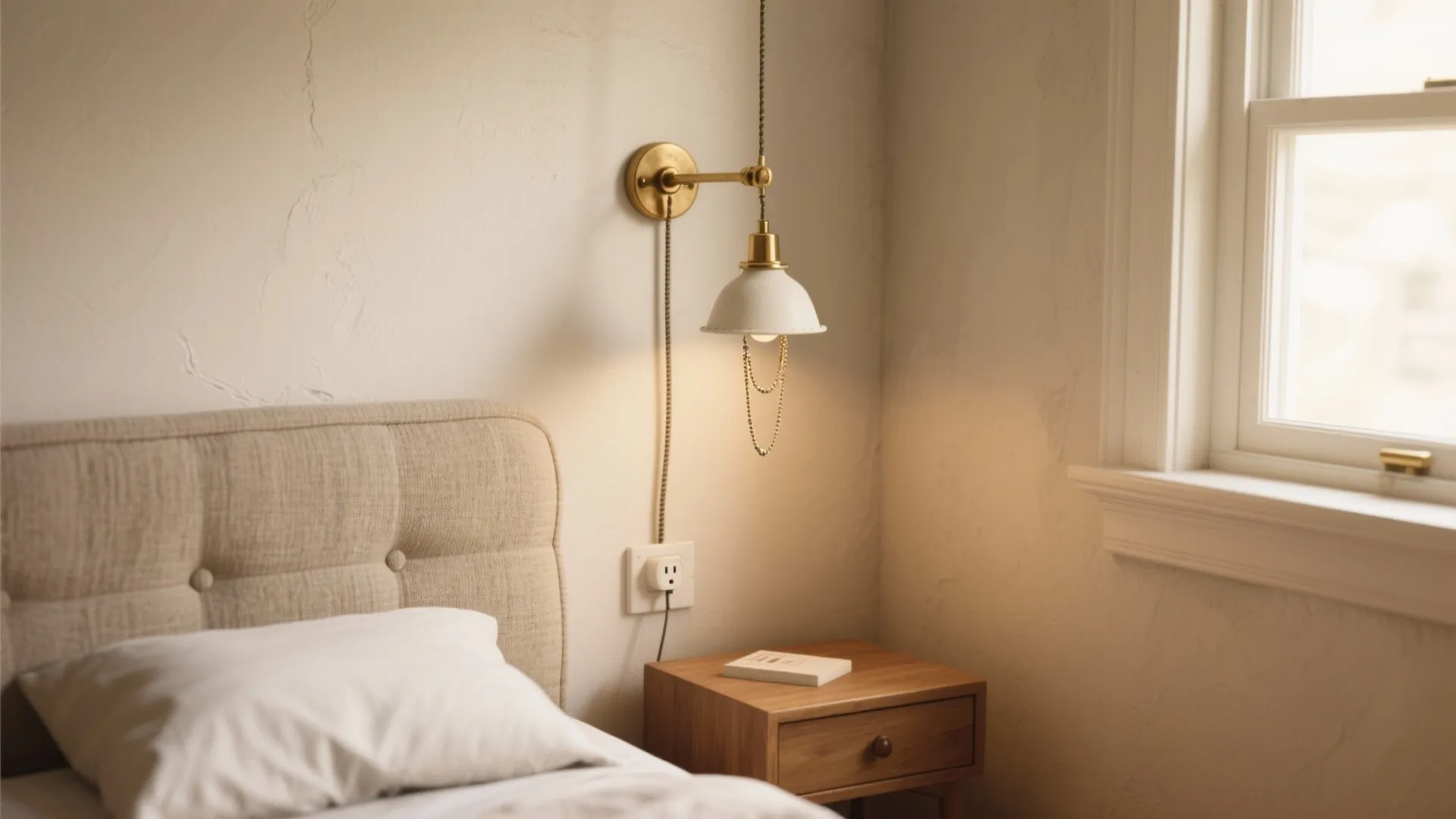 5 Plug-In Wall Pendant Light Ideas: Small-space lighting hacks: 5 creative plug-in wall pendant concepts I use with clients