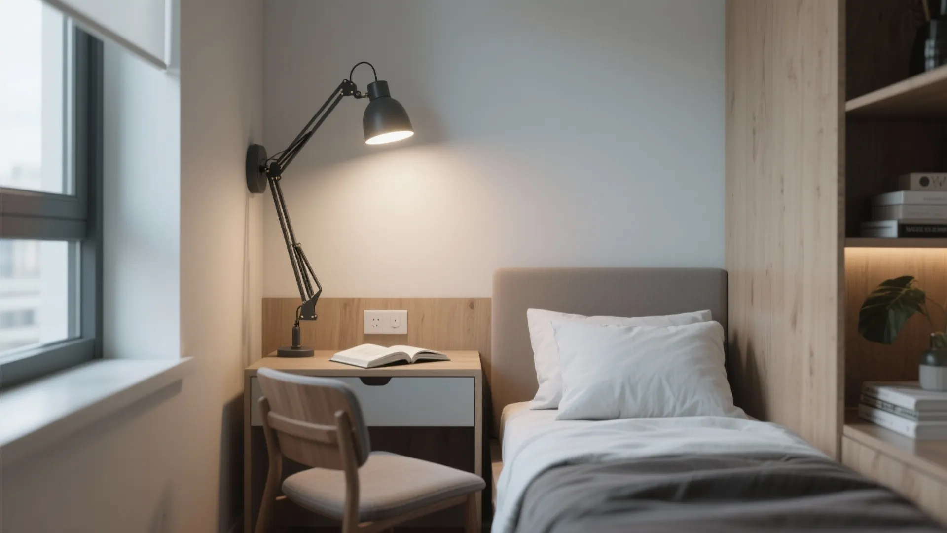 1. Swing-Arm Sconces for Flexible Task Lighting