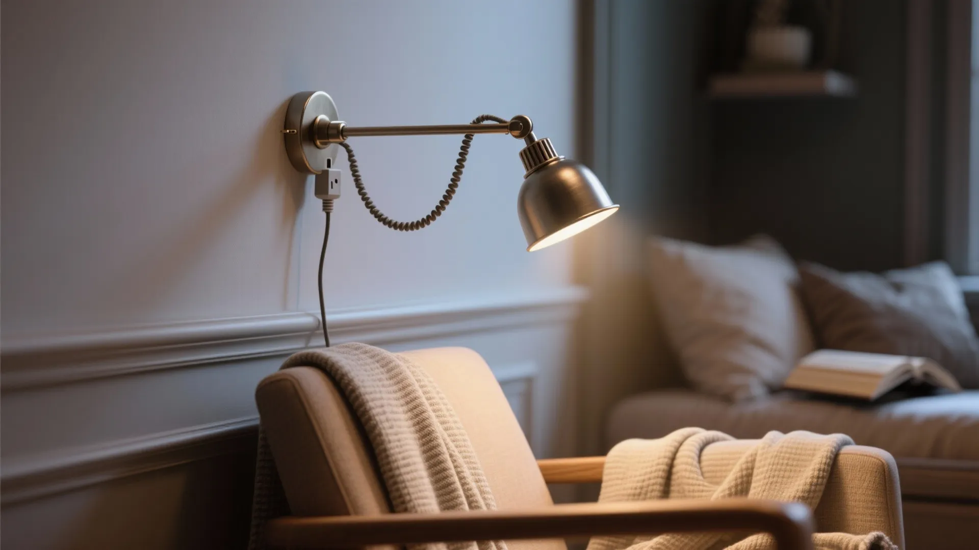 1. Swing-Arm Plug-In Sconces for Reading Nooks