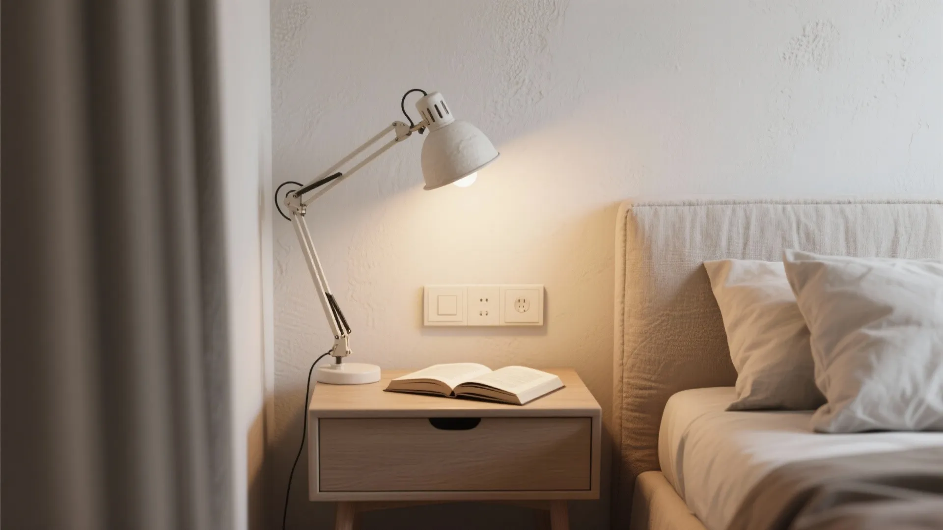 4. Plaster Swing-Arm Sconces