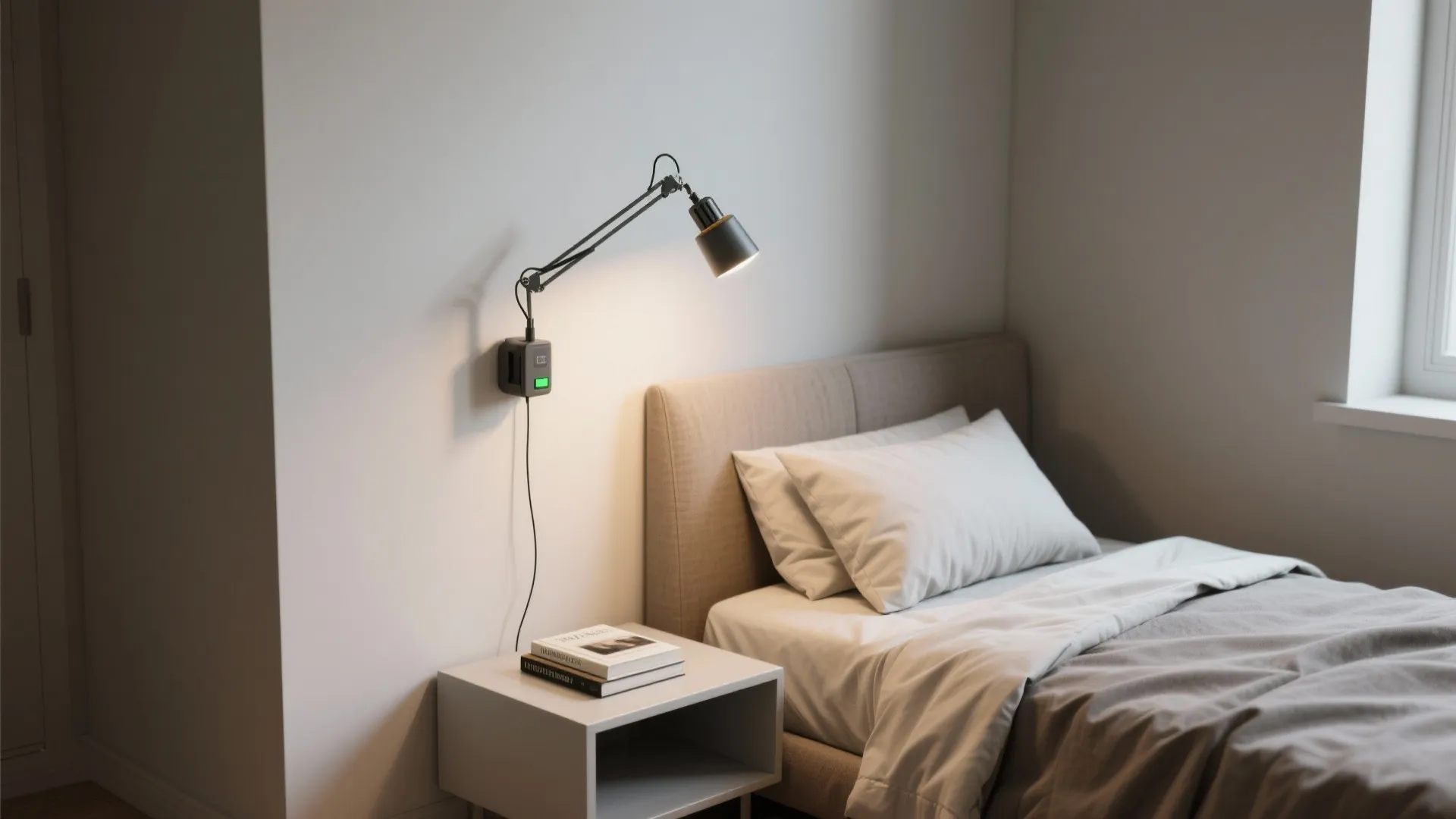 3. Portable Swing-Arm Battery Sconces