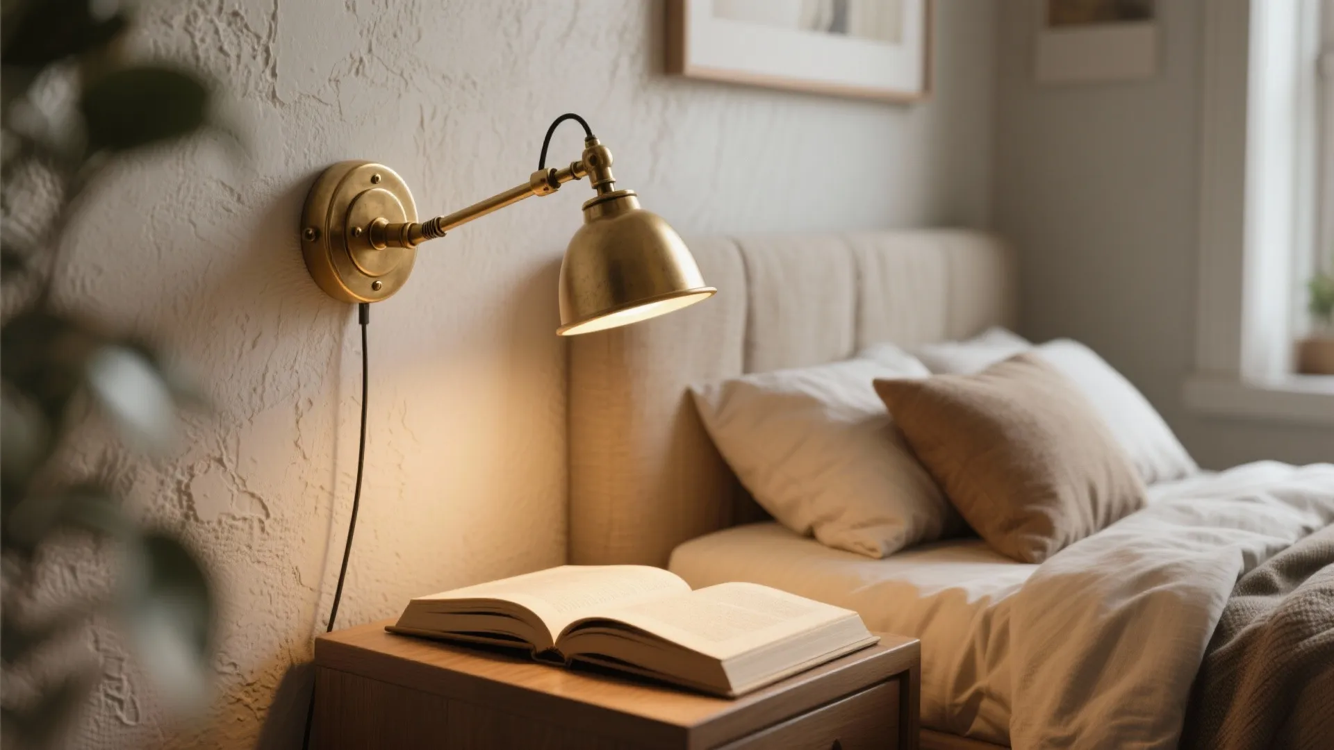 2. Adjustable Swing Arm Sconces