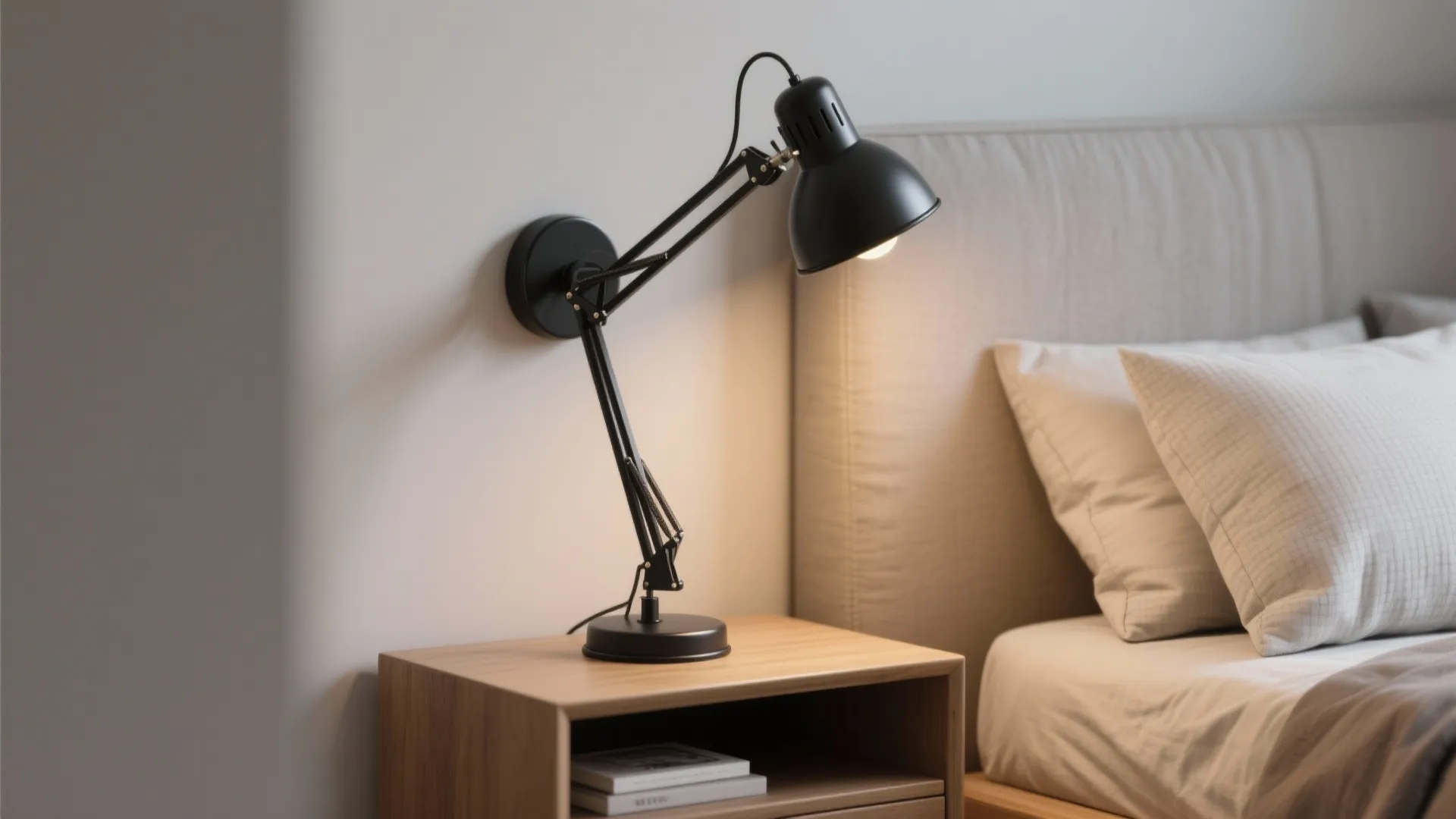 1. Swing-arm sconces for adjustable task lighting