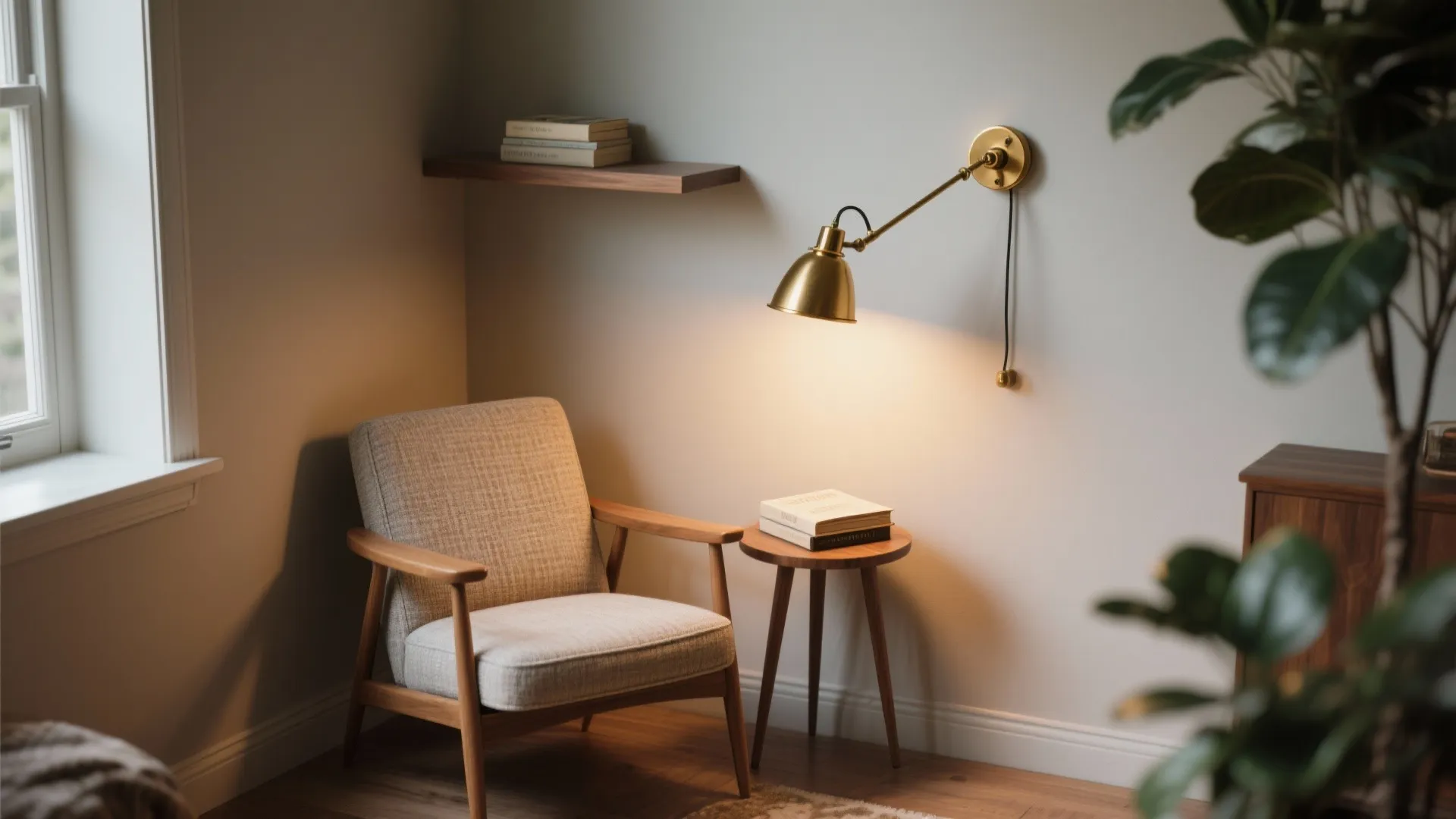 2. Adjustable Swing-Arm Sconces for Reading Nooks